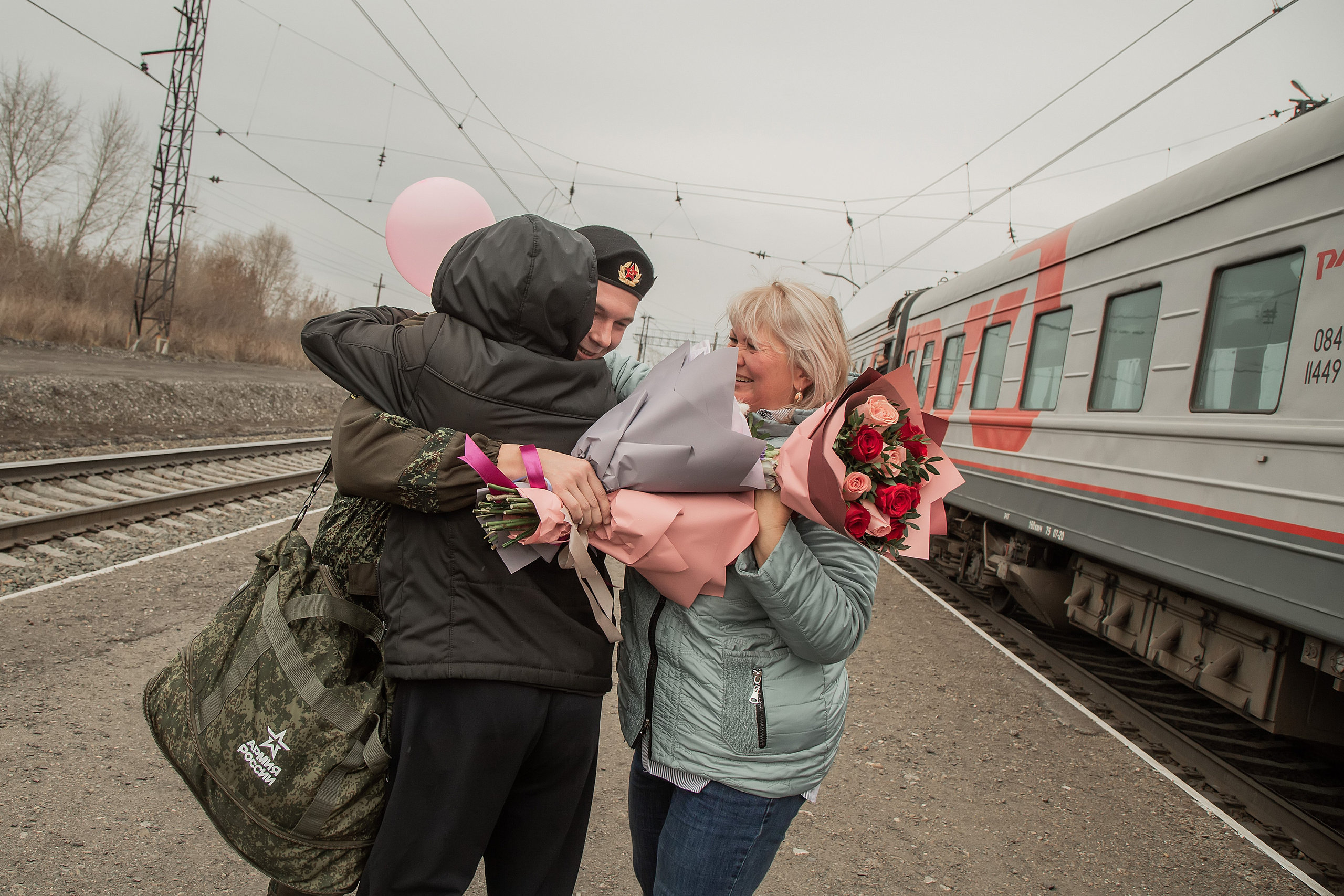 Встреча с армии. Фотограф в Киселёвске Татьяна Трухалева
