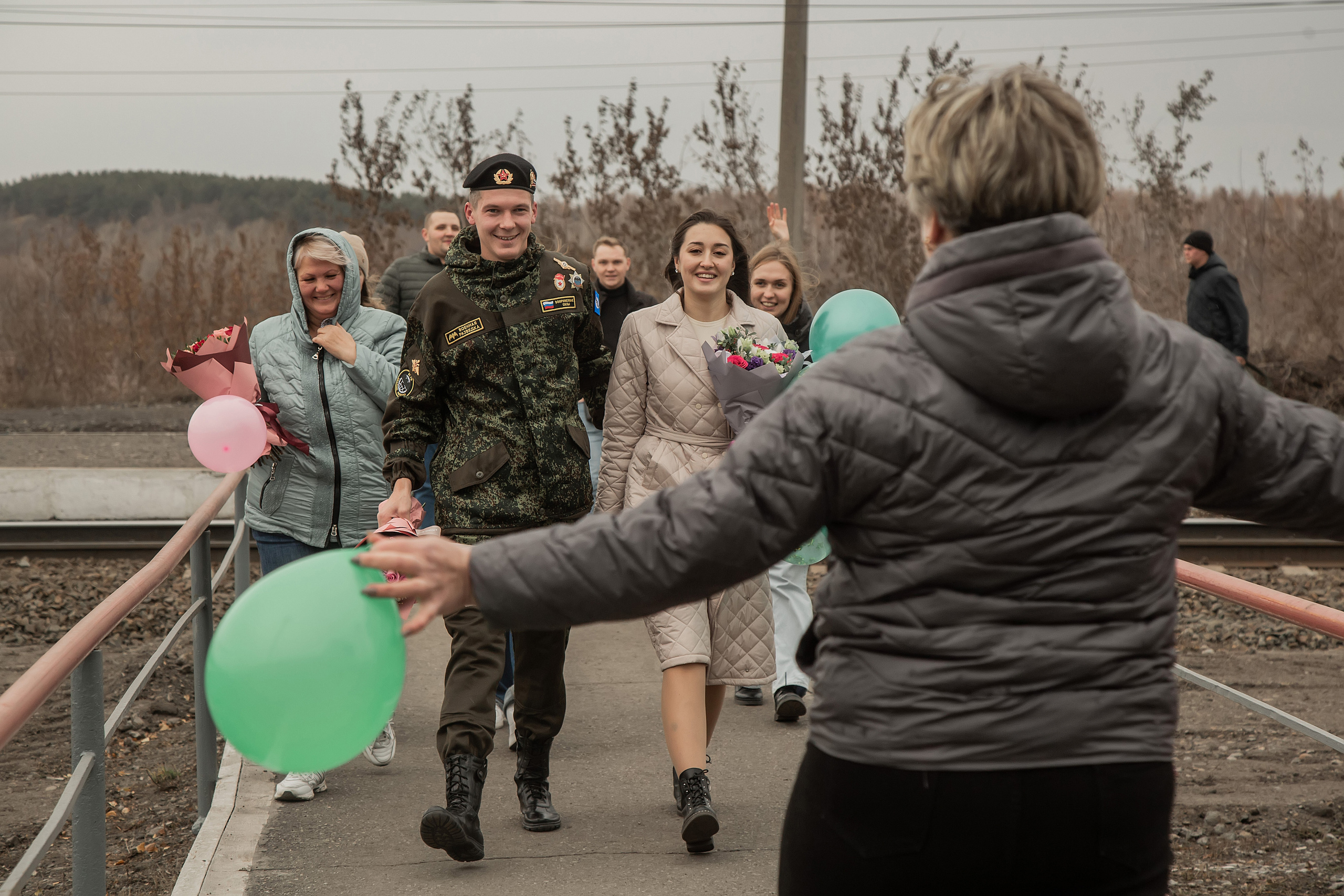 Встреча с армии. Фотограф в Киселёвске Татьяна Трухалева