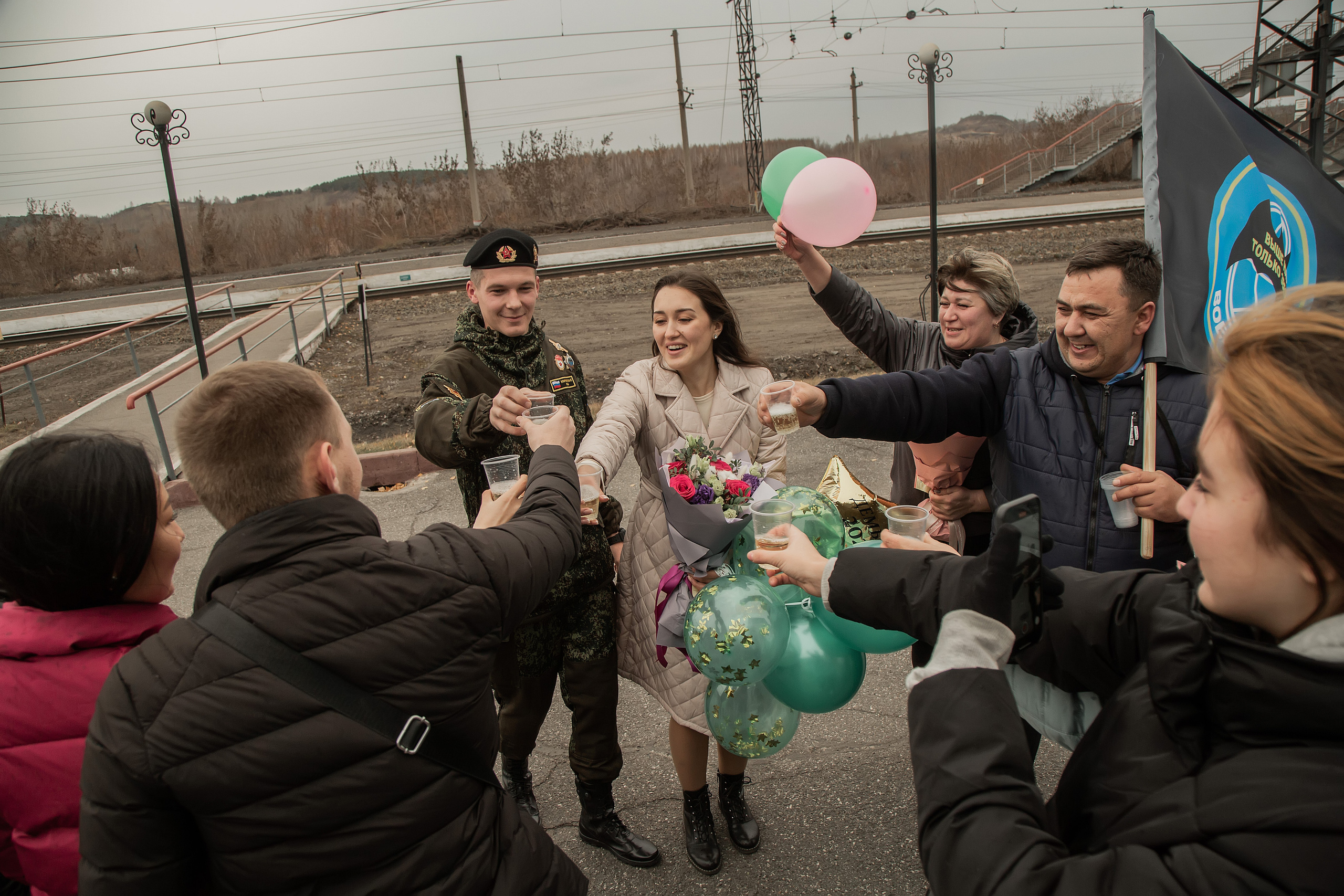 Встреча с армии. Фотограф в Киселёвске Татьяна Трухалева
