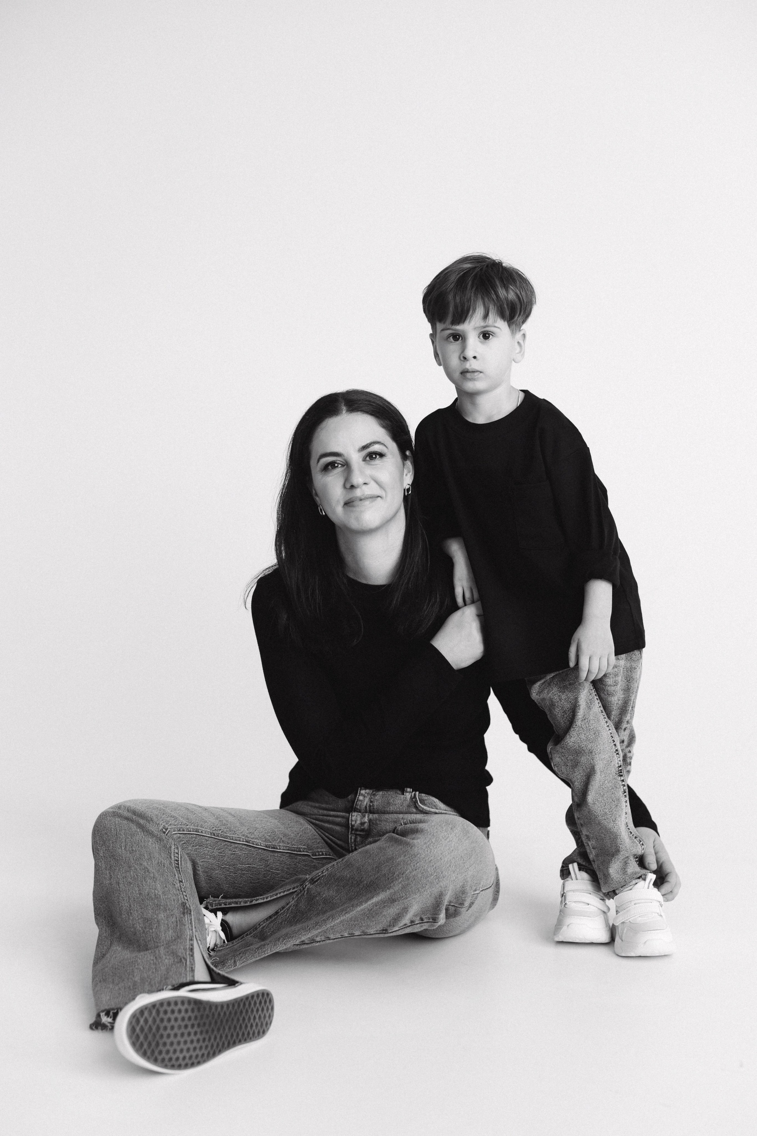 Циклорама. Семейный фотограф Екатерина Шустрова Москва и Одинцово