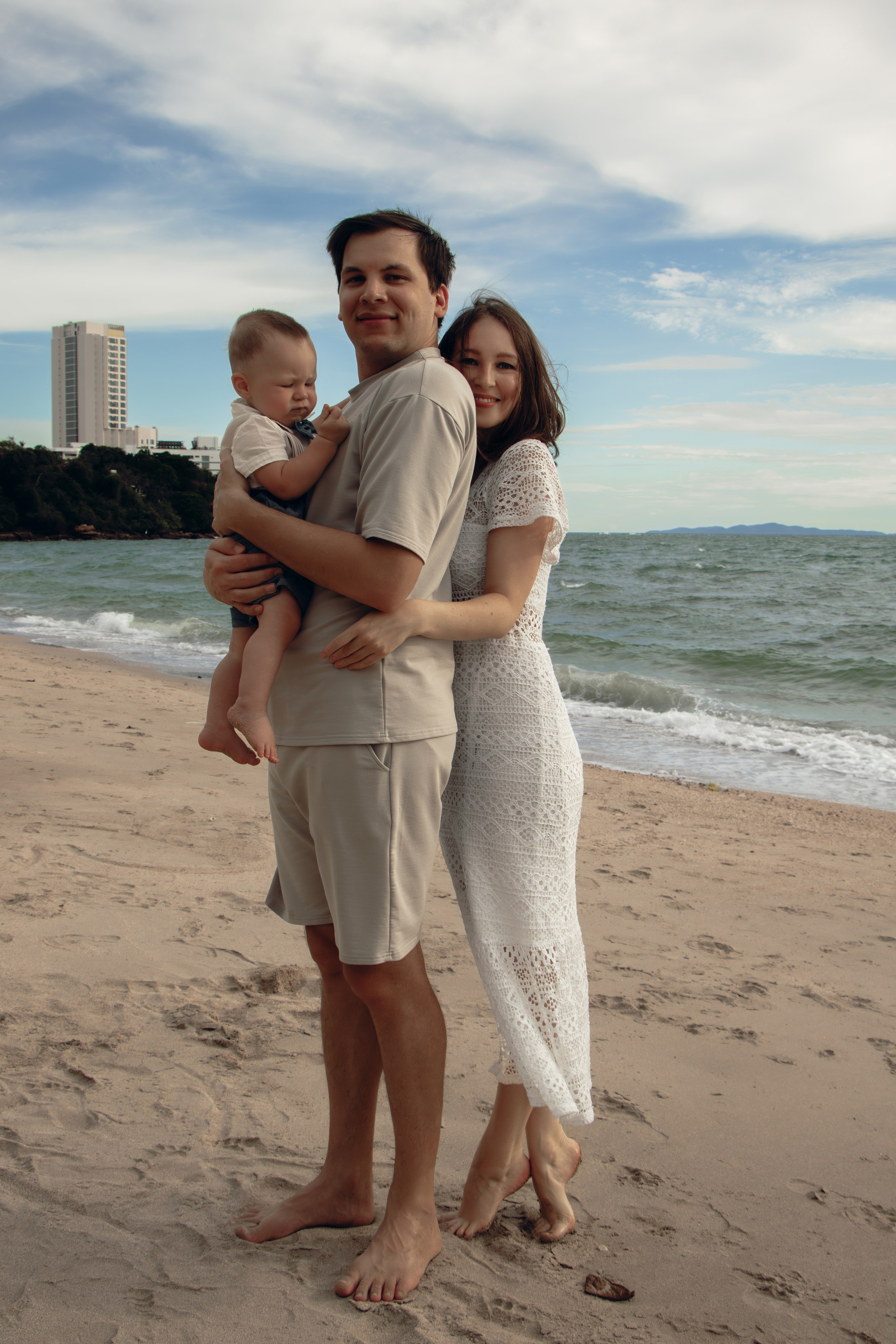 Nadezhda, Aman and Yevgeny. Portrait photographer in Thailand