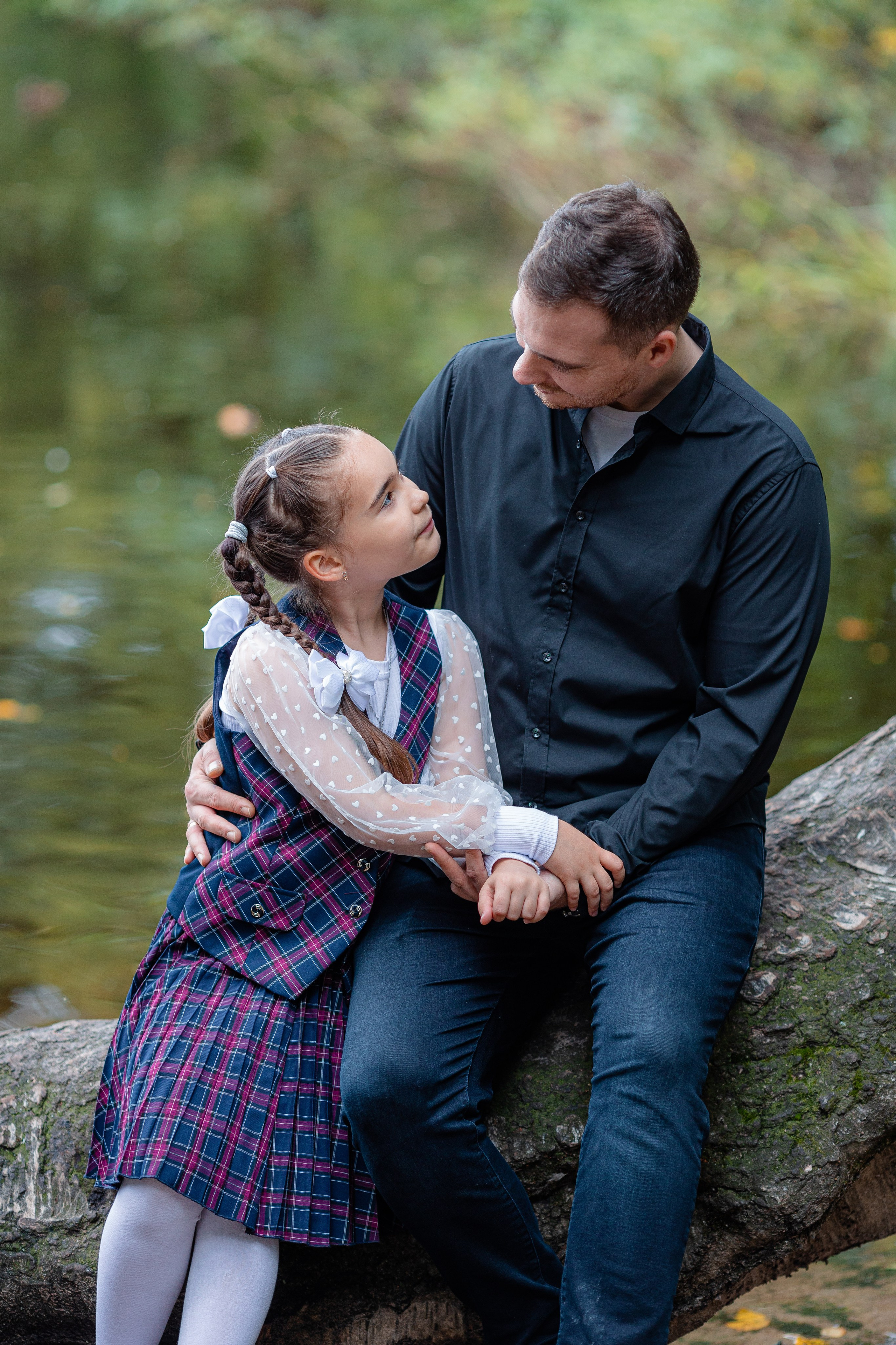 Семейная фотосессия 1-го сентября. Ирина Носова - семейный и детский фотограф