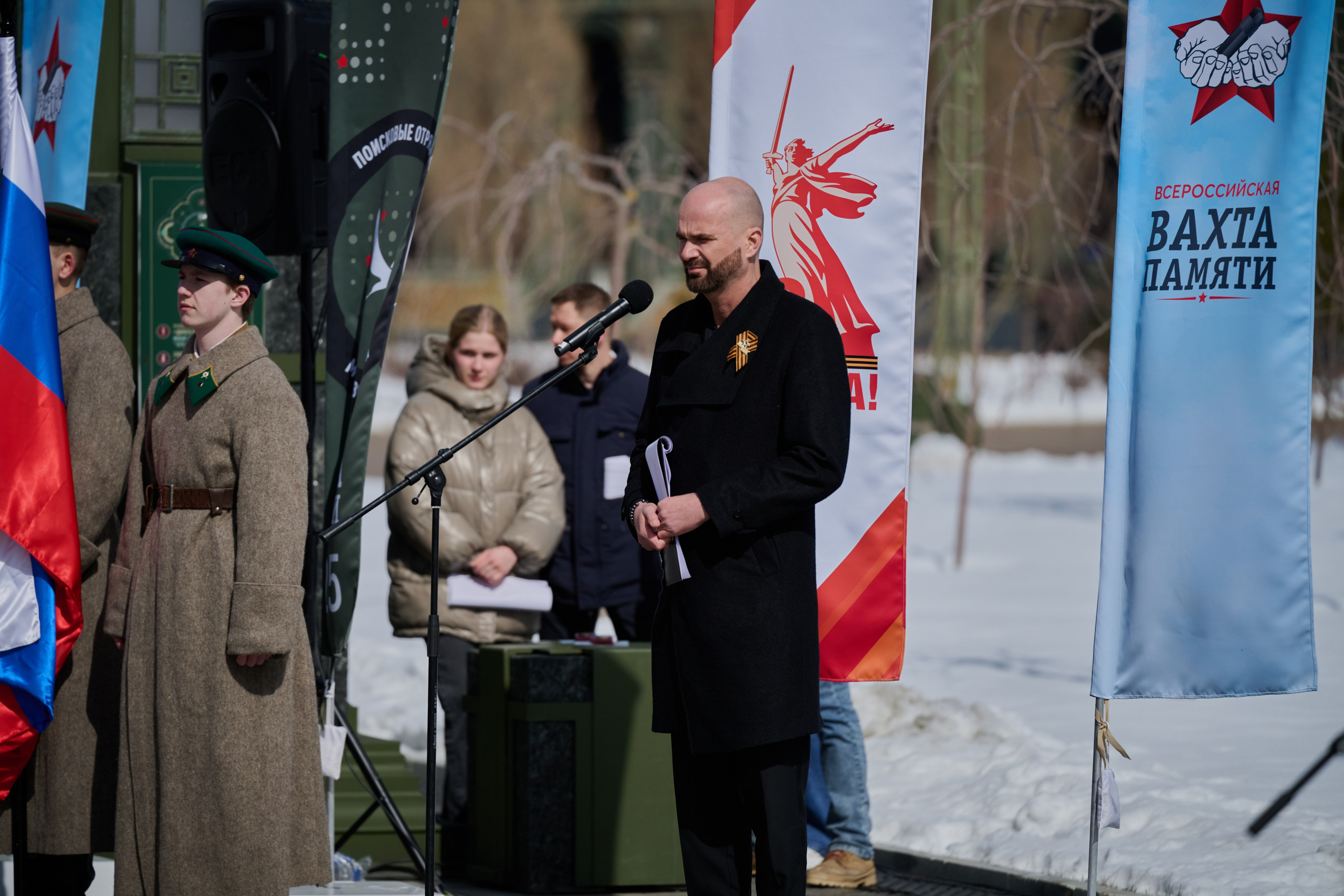 Старт поискового сезона «Вахты Памяти» 2025. Фотограф Роман Адлер