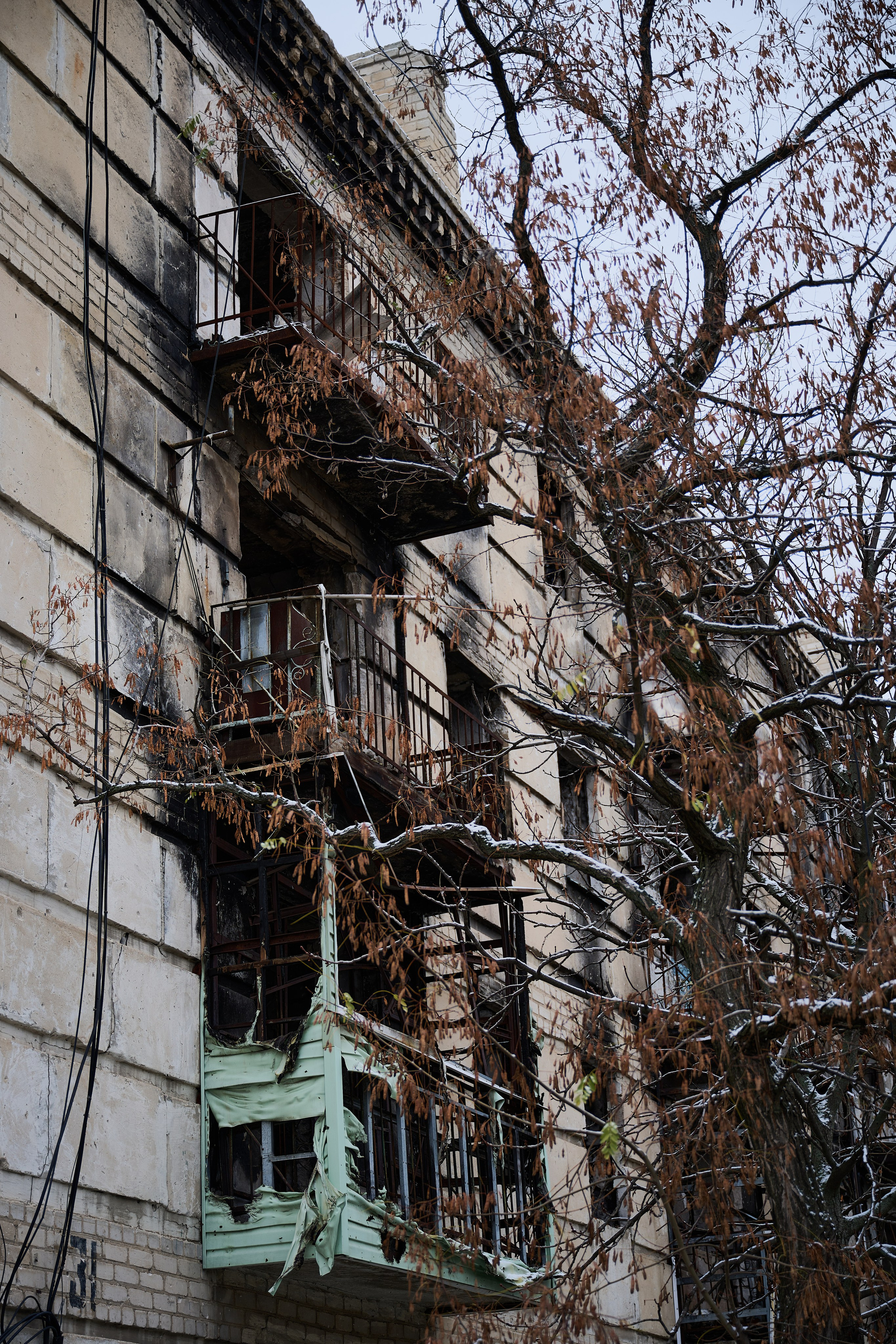 Северодонецк (Луганская область). Декабрь 2024. Фотограф Роман Адлер