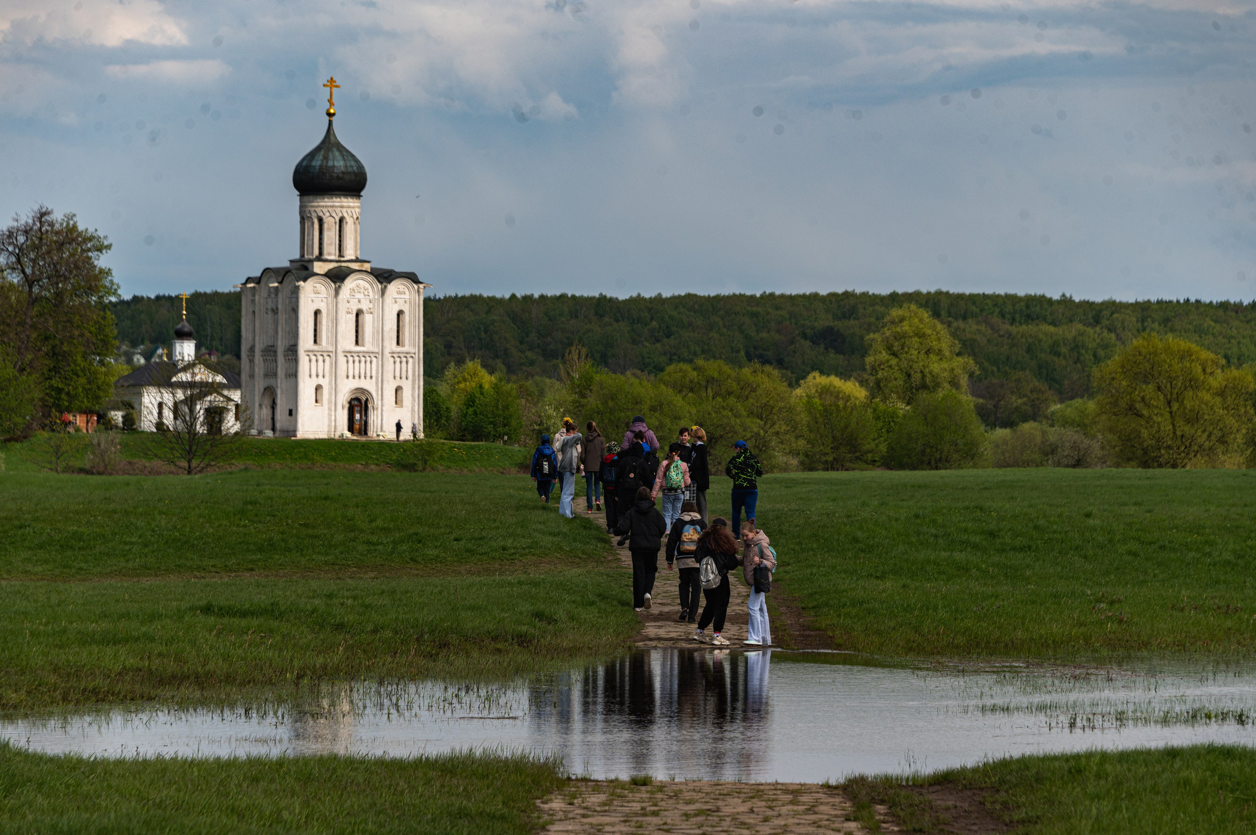 Храм на Нерли. Фотограф Роман Адлер