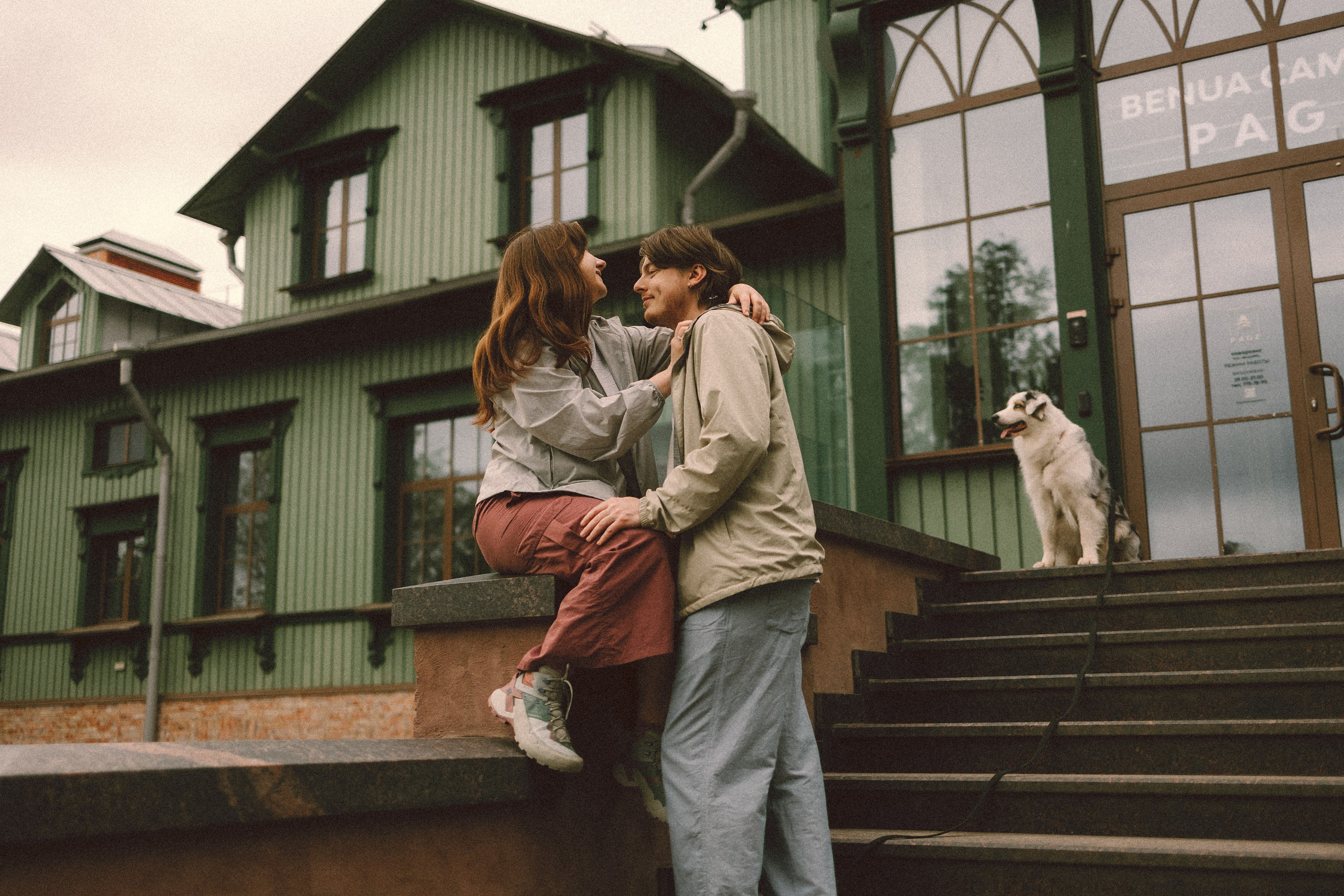 Хлоя, Алёна и Дима. Фотограф анималист Анастасия Пикей