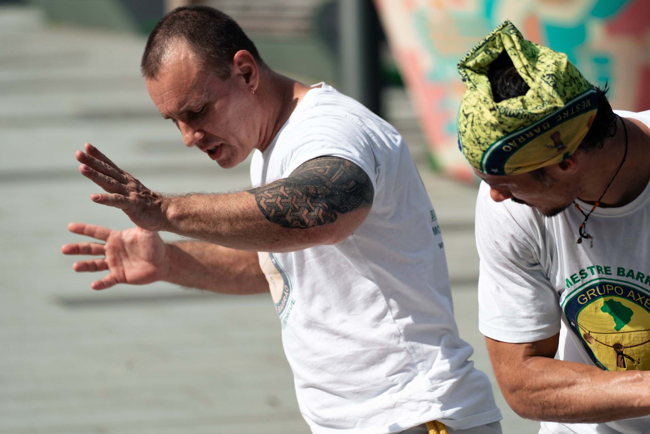 Открытый класс AXE Capoeira на фестивале неолимписких видов спорта на ВДНХ 2025 г:. Фотограф в Москве Ткаченко Владимир