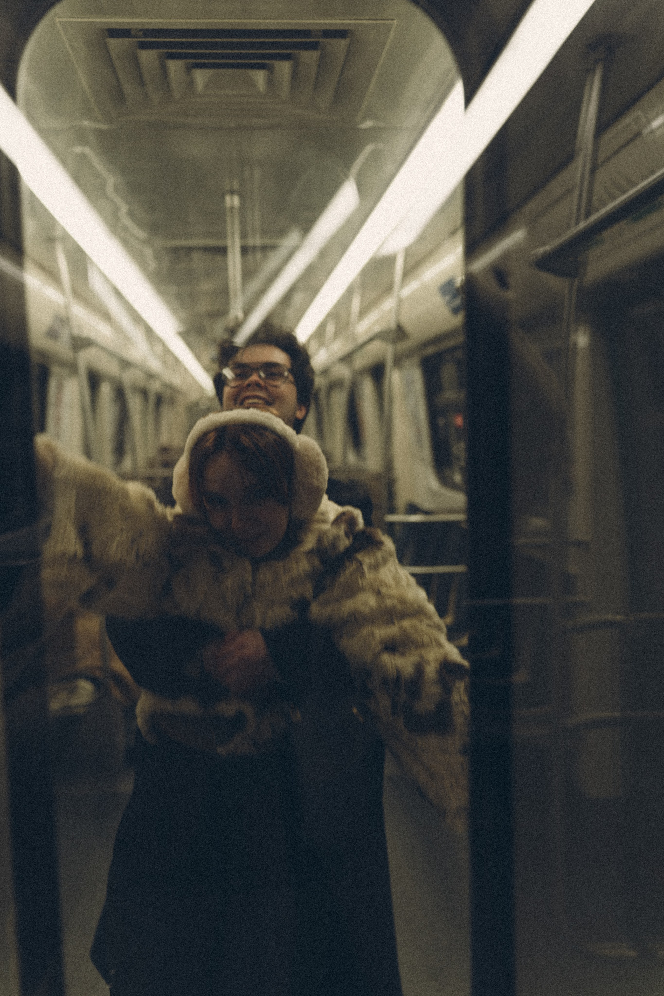 НОВОГОДНЯЯ ФОТОСЕСИИЯ ПАРЫ В МЕТРО ЛЮБОВЬ. Профессиональный фотограф, Санкт-Петербург — Виктория Богомолова