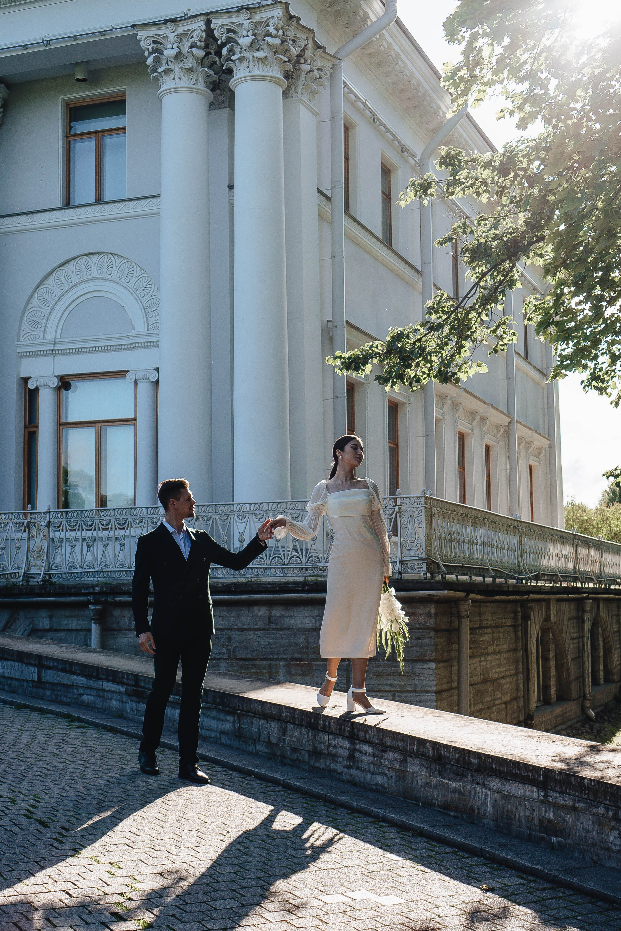 СВАДЕБНАЯ СЬЕМКА НА РАССВЕТЕ НА ЕЛАГИНОМ ОСТОРОВЕ. Профессиональный фотограф, Санкт-Петербург — Виктория Богомолова