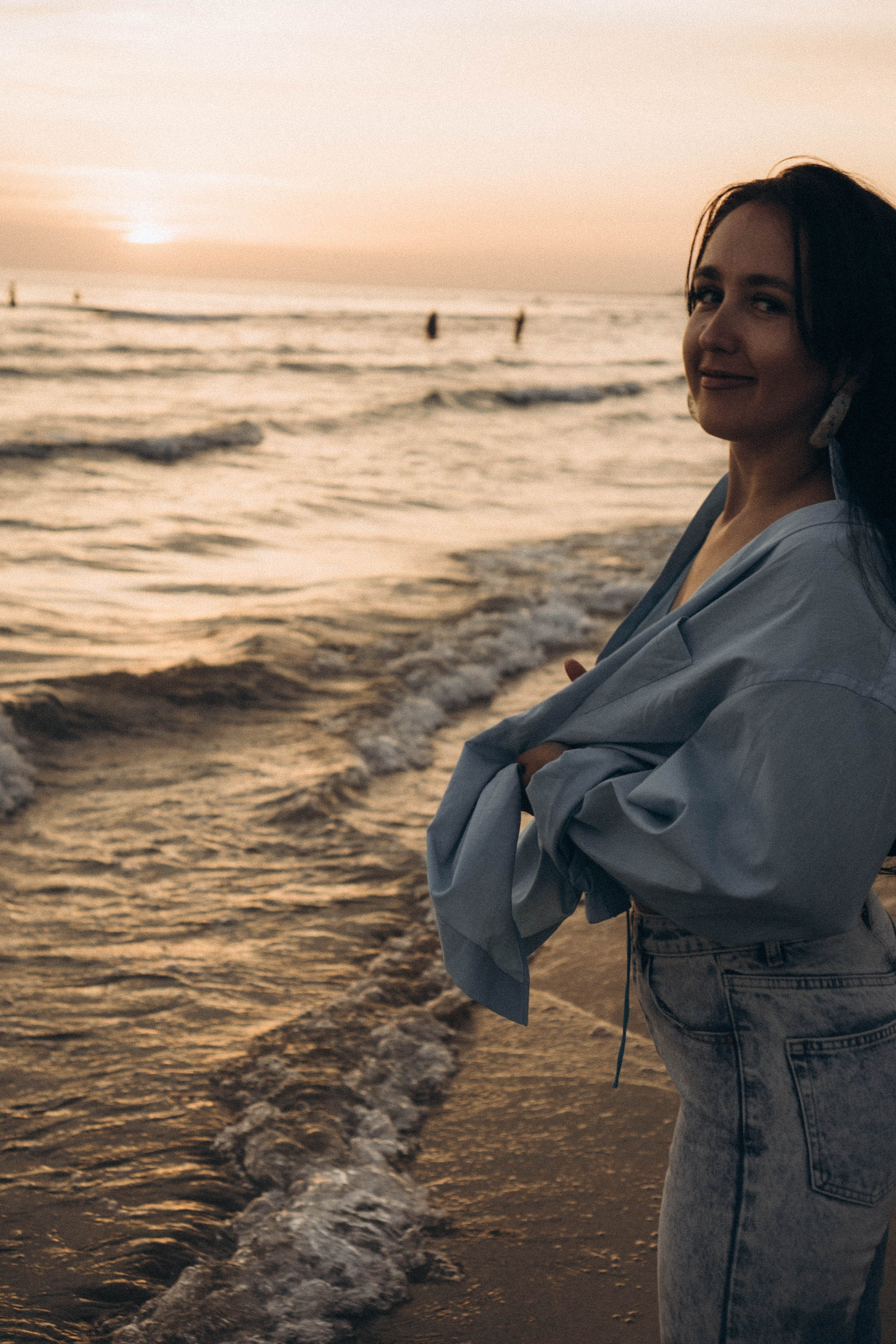 Июльский вечер на берегу черного моря. Профессиональный фотограф, Санкт-Петербург — Виктория Богомолова