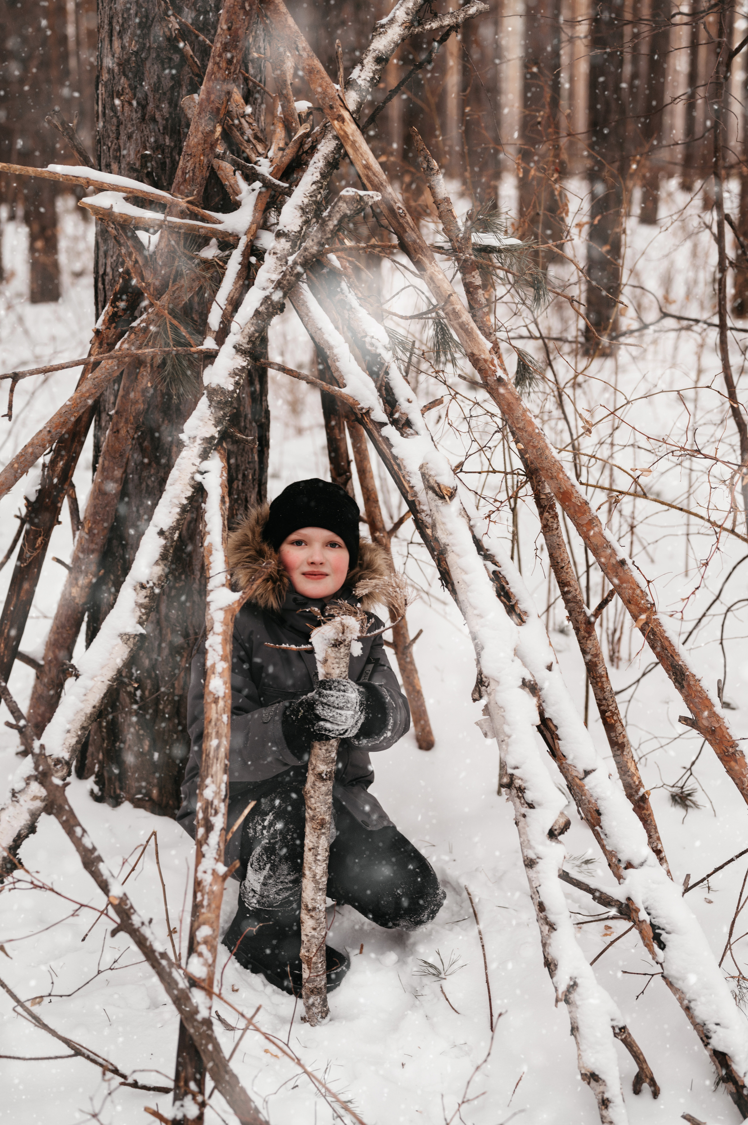 Зимняя прогулка. Фотограф Юлия Павлова Красноярск