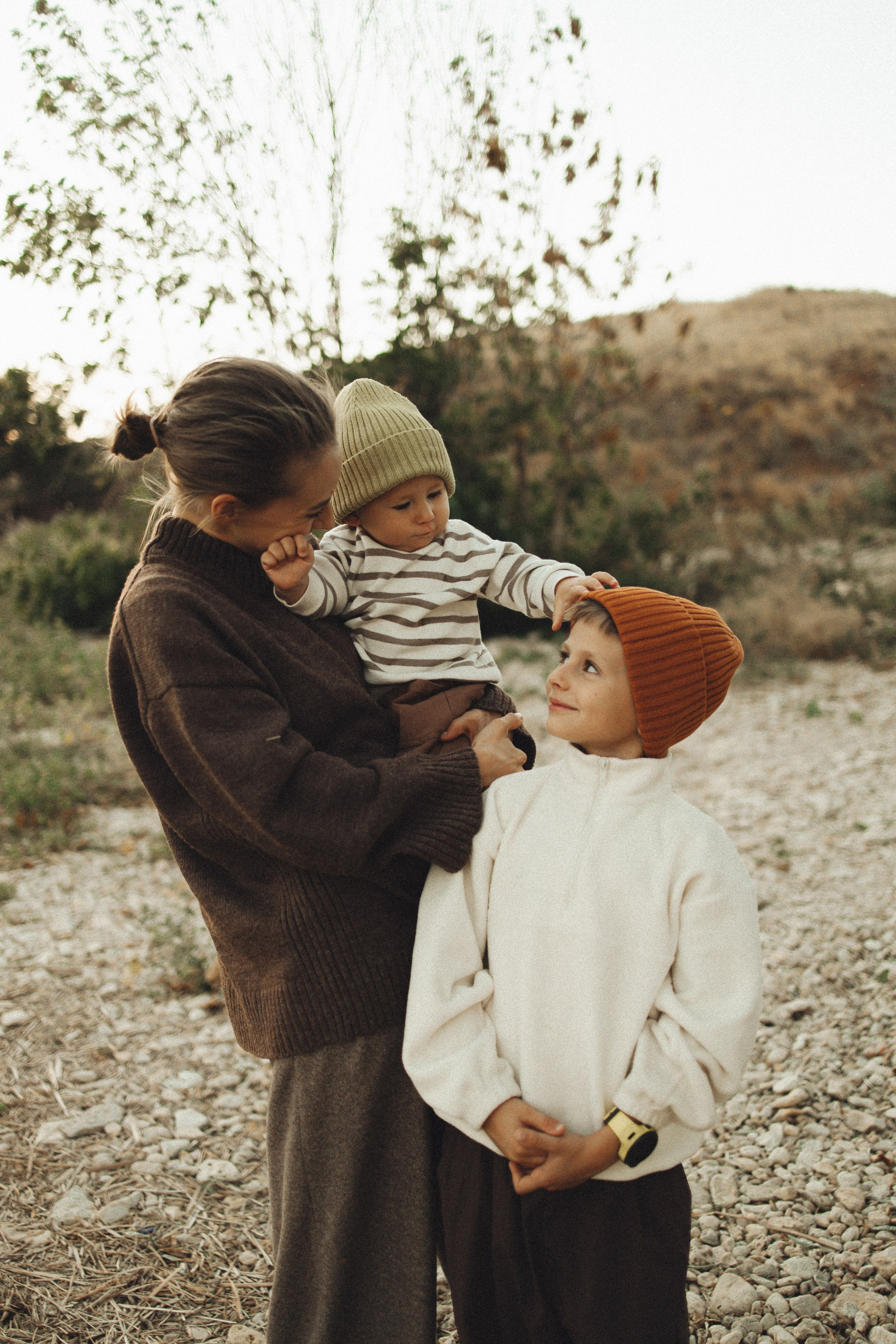 Семейная история, закат в Мержаново. Семейный и детский фотограф, таганрог, ростов-на-дону