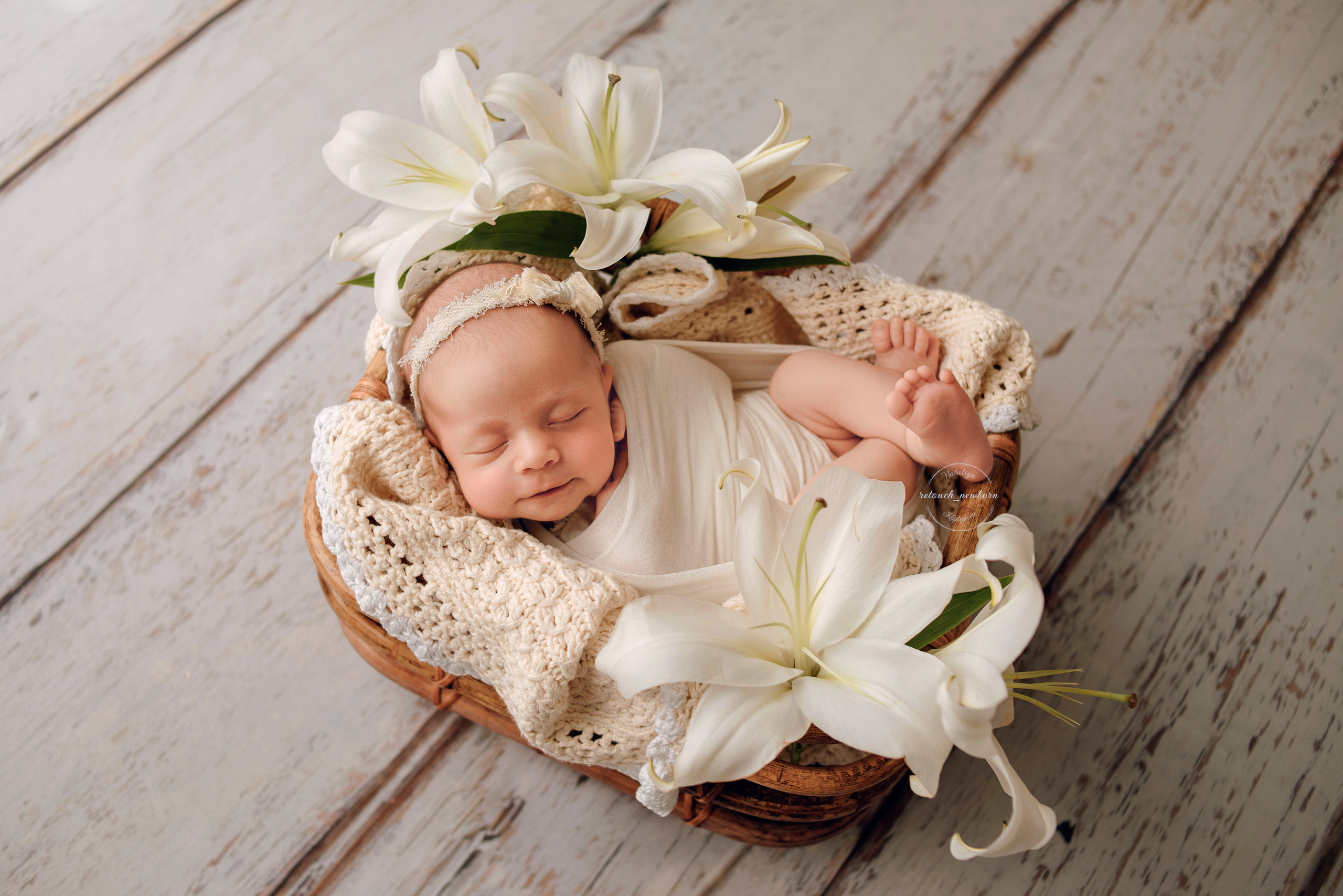 Л. Ретушь новорожденных, обучение ретуши новорожденных, Наталия Коптяева