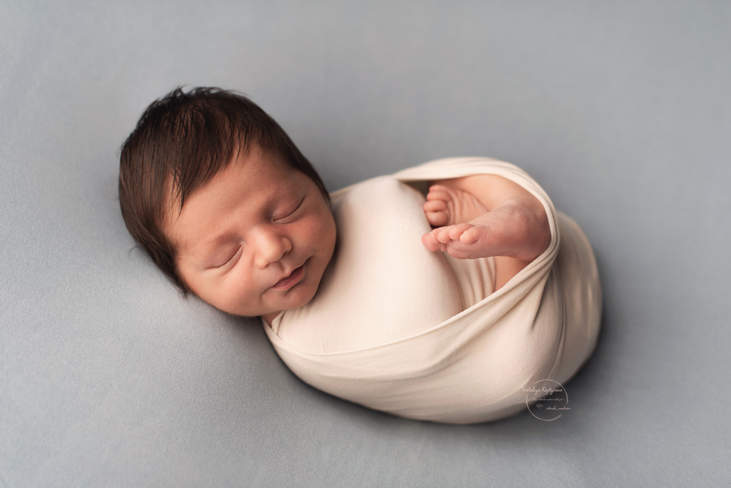 A. Ретушь новорожденных, обучение ретуши новорожденных, Наталия Коптяева