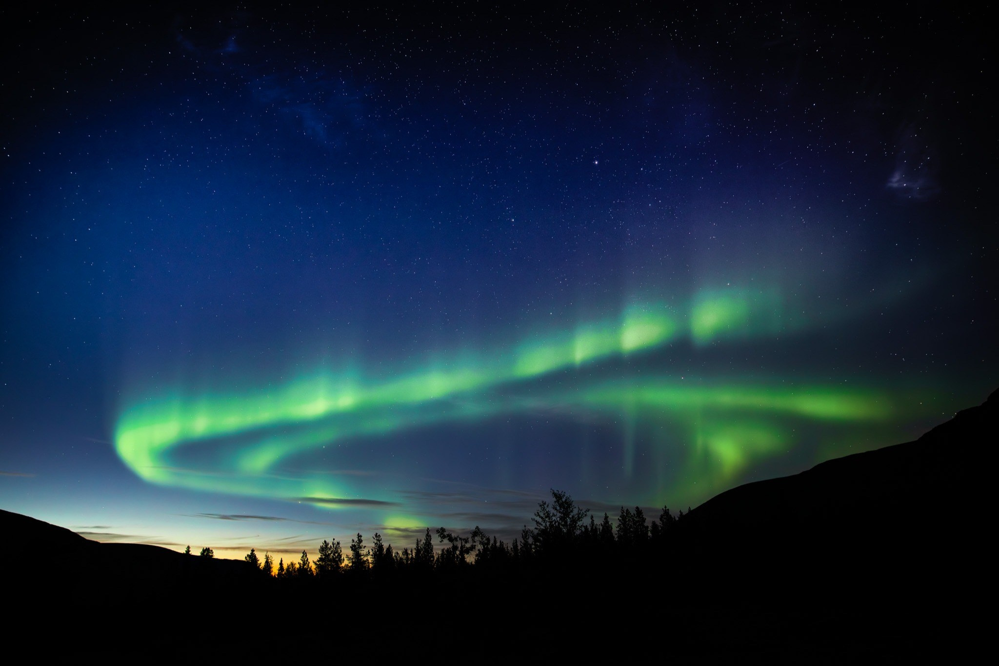 Портрет летнего северного сияния, Пейзаж, Евгений Швец, Москва, Best Author, SPC Gold