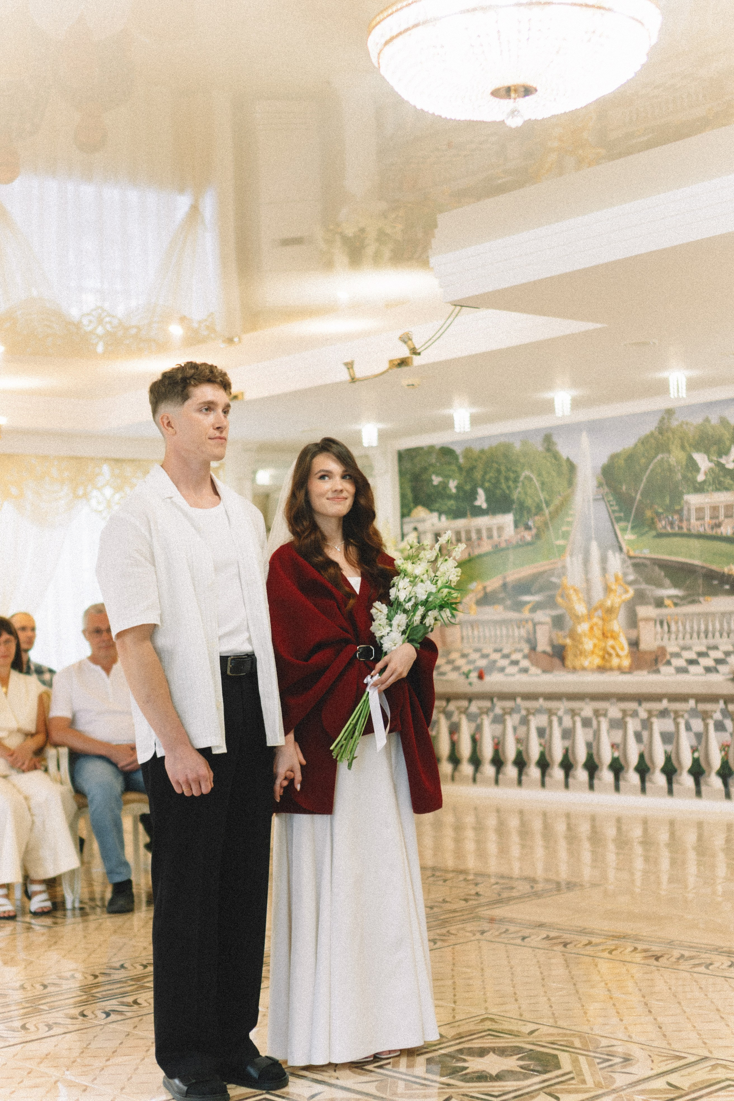 СВАДЕБНАЯ СЬЕМКА В ПЕТЕРГОФЕ И СЬЕМКА РЕПОРТАЖА В ЗАГСЕ ПЕТЕРГОФА. Профессиональный фотограф, Санкт-Петербург — Виктория Богомолова