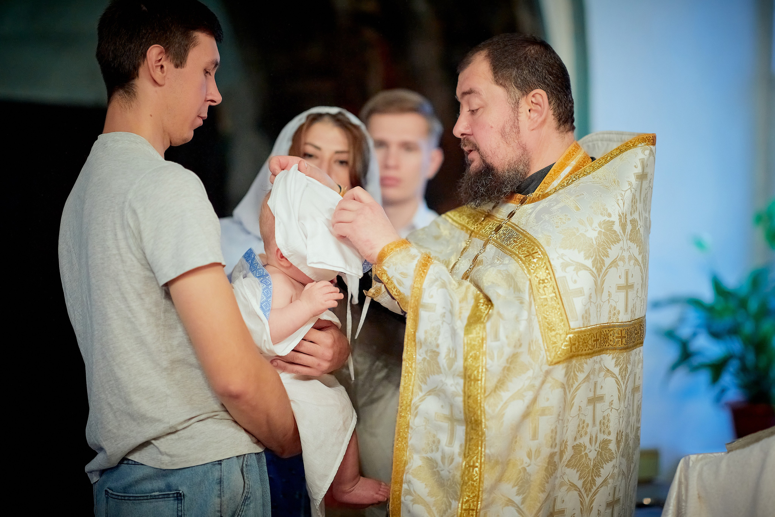 Крещение Егорушки. Семейный и детский фотограф в Ярославле Юлия Галашина