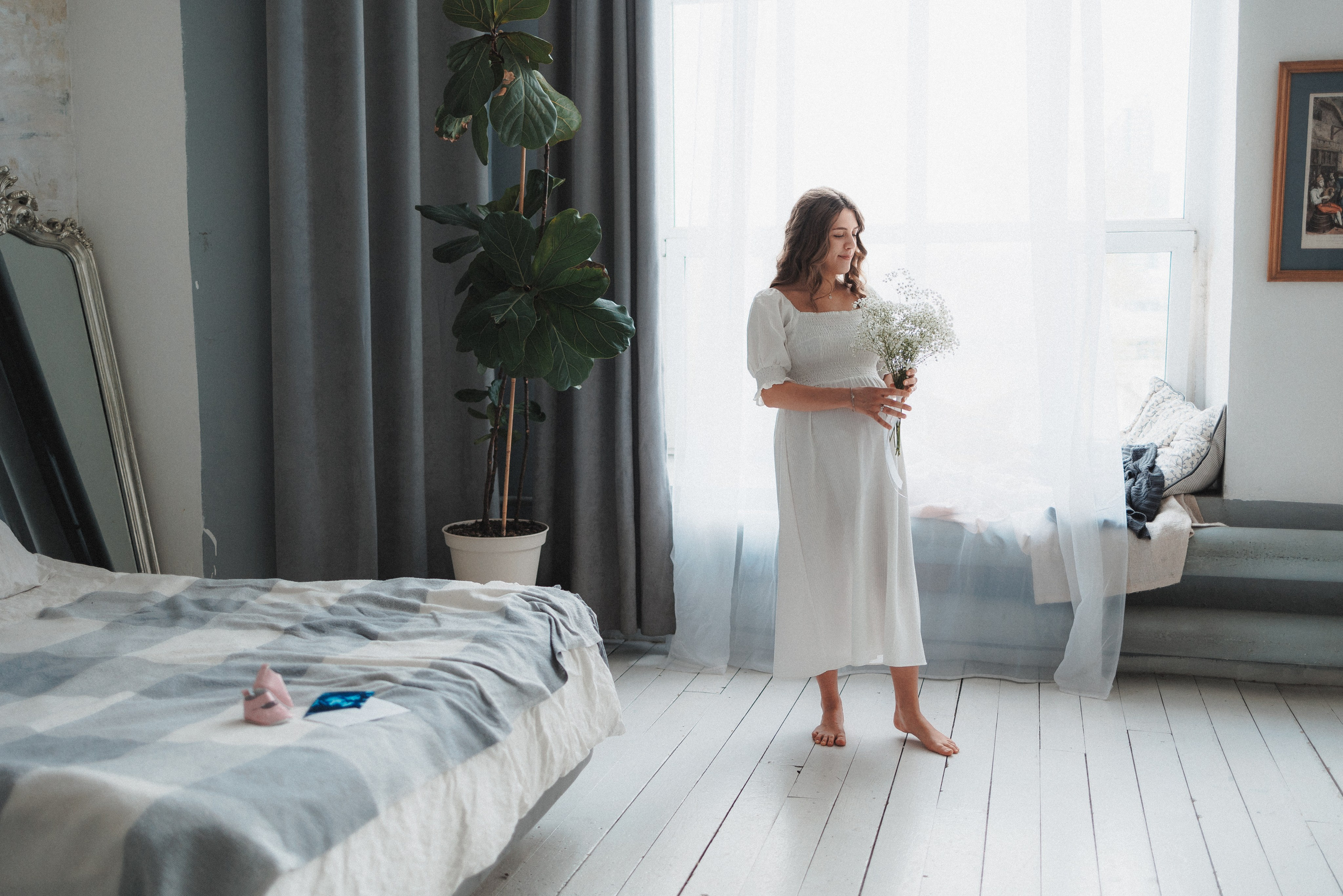 Любовь — это когда ты под сердцем носишь его ребенка. Фотограф Москва Светлана Кирюшина