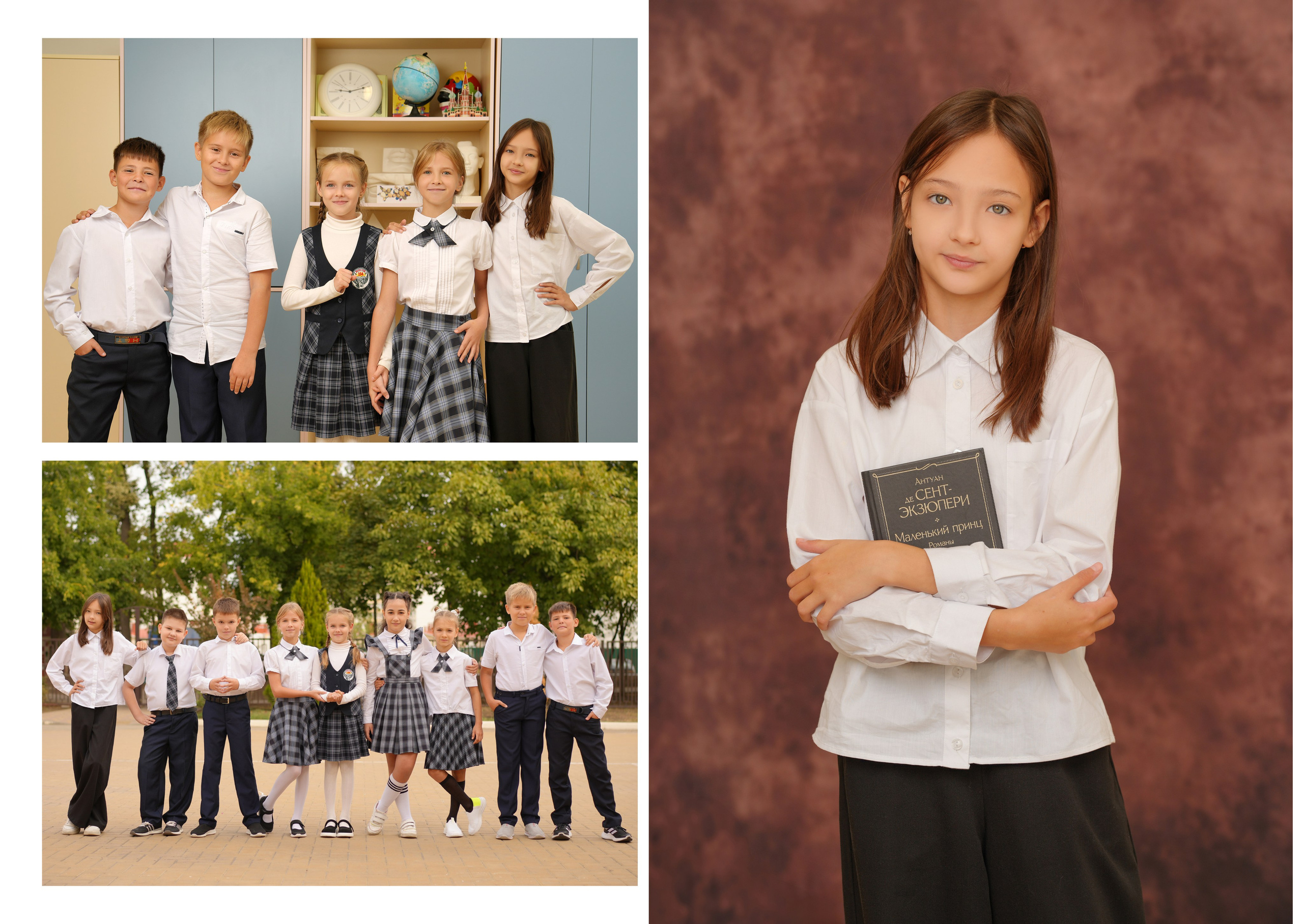 ШКОЛА 104 — 4 «В» класс. Красивый выпускной альбом в Краснодаре