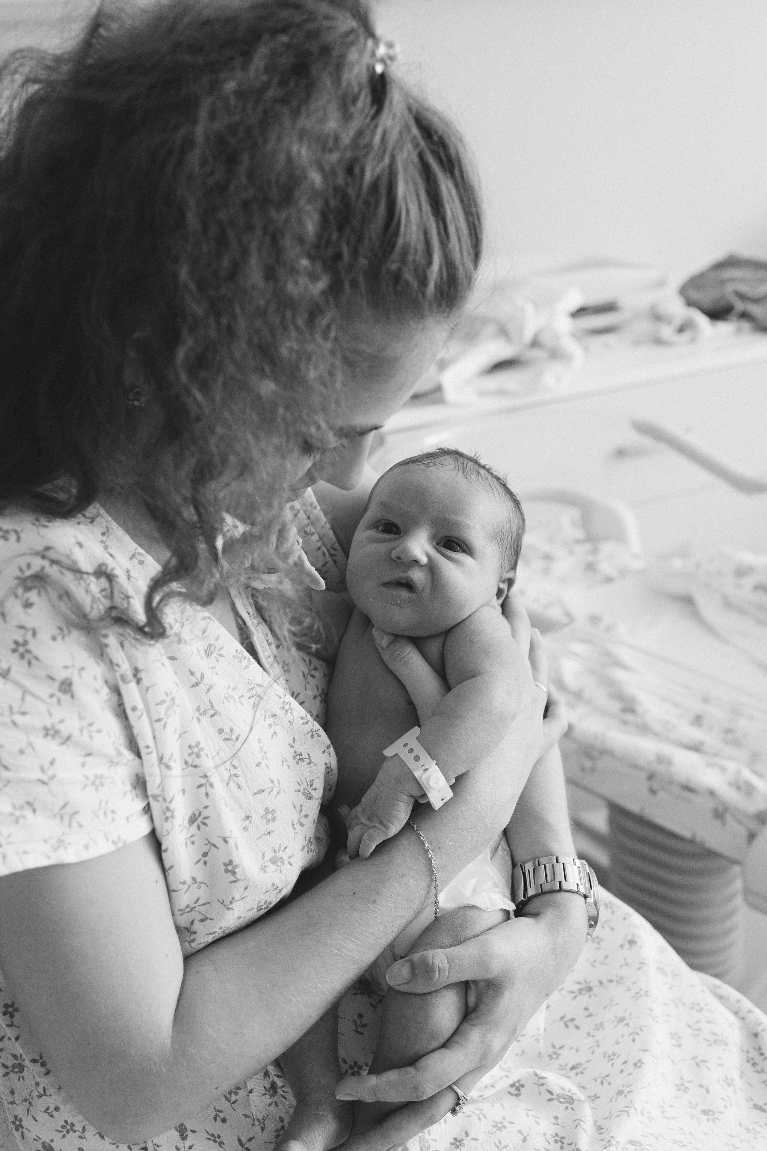 Выписка из роддома. Фотограф Юлия Исаева