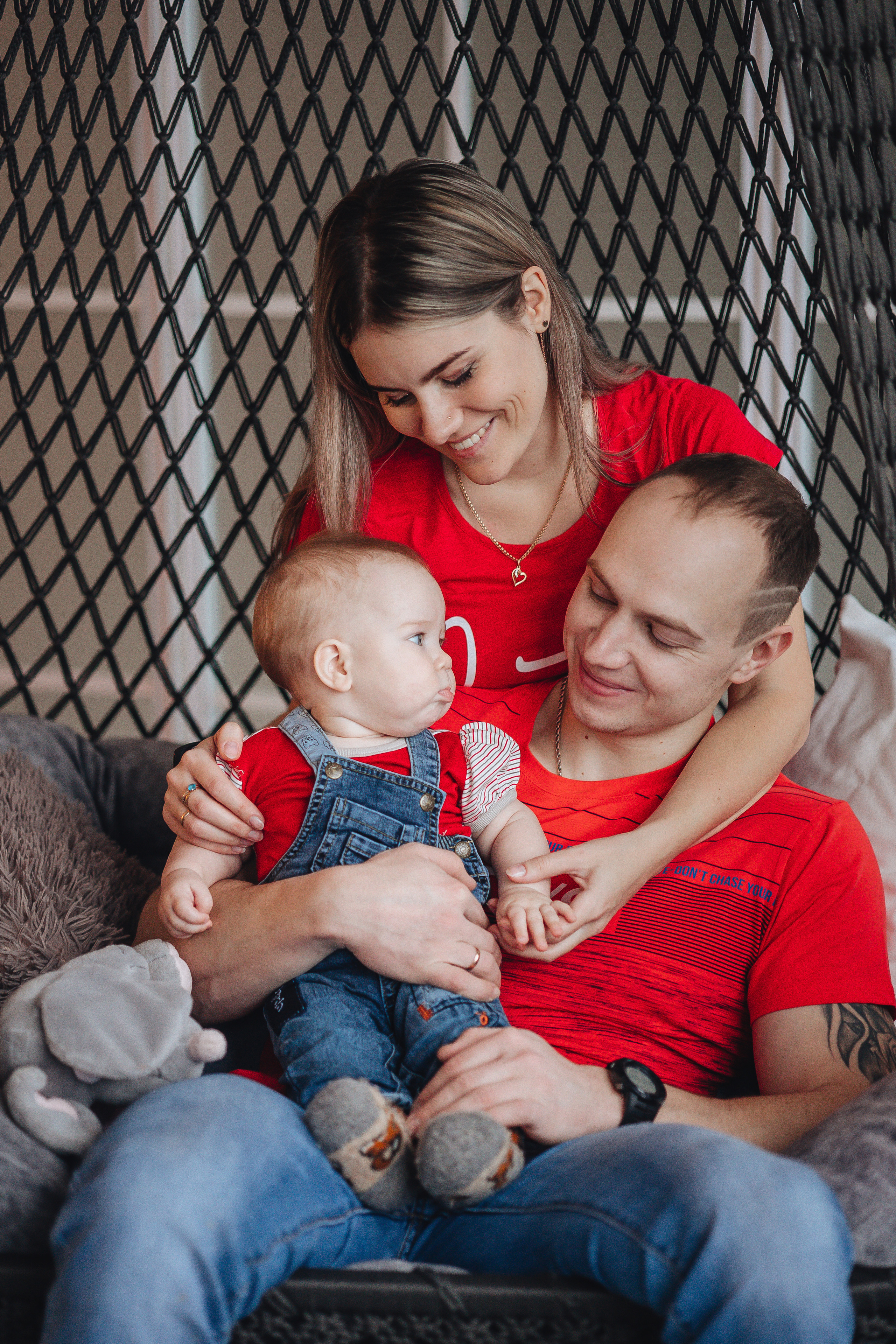 Лера, Дима и Василиса Дмитриевна. Фотограф Юлия Исаева