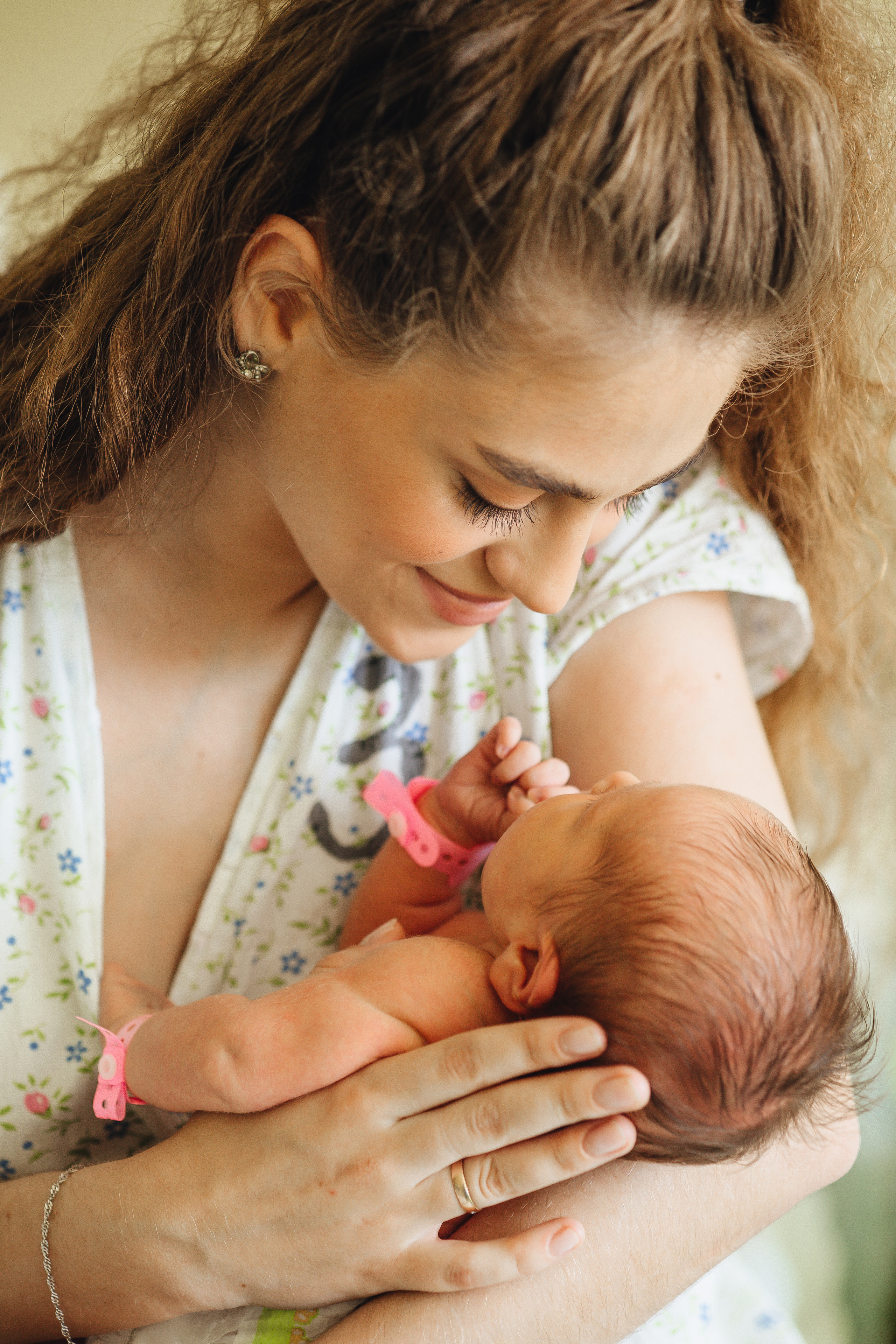 Выписка из роддома. Фотограф Юлия Исаева