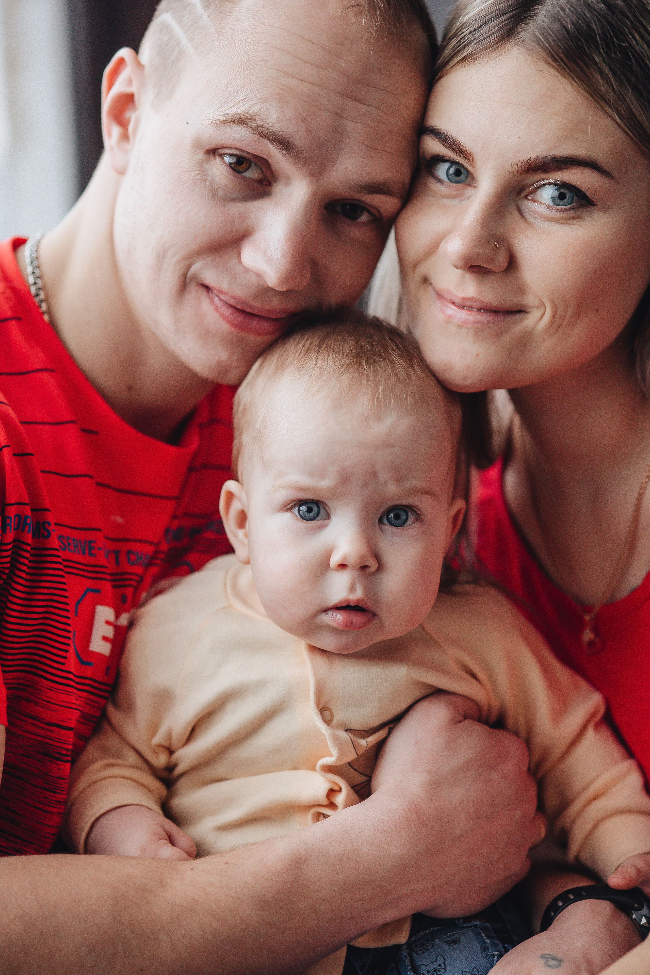 Лера, Дима и Василиса Дмитриевна. Фотограф Юлия Исаева