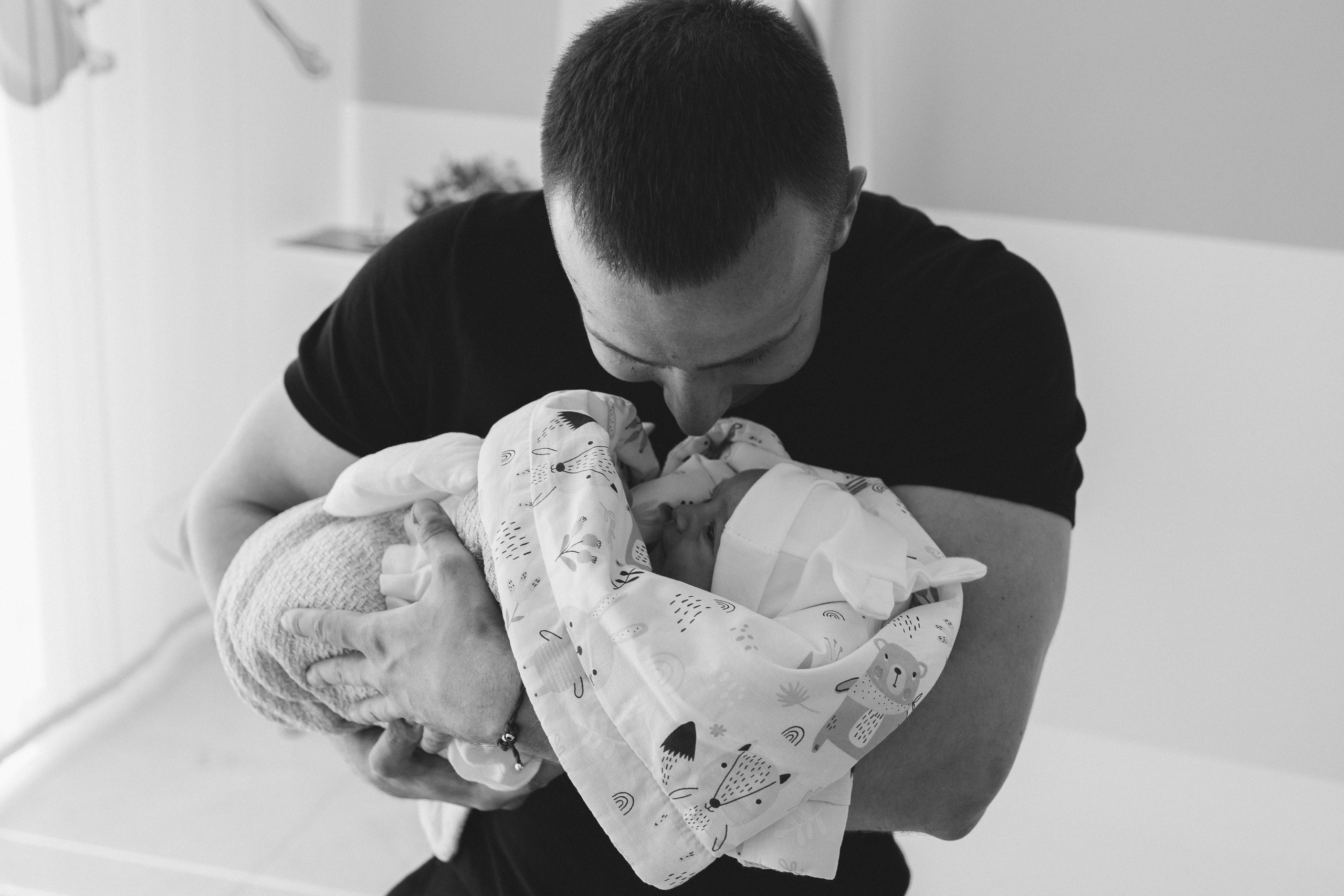 Выписка из роддома. Фотограф Юлия Исаева