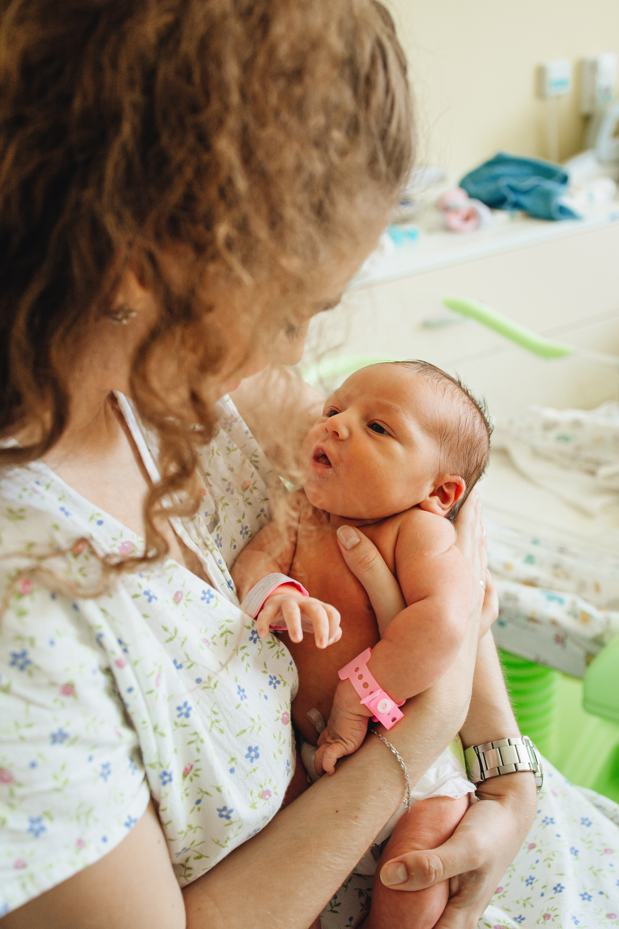 Выписка из роддома. Фотограф Юлия Исаева