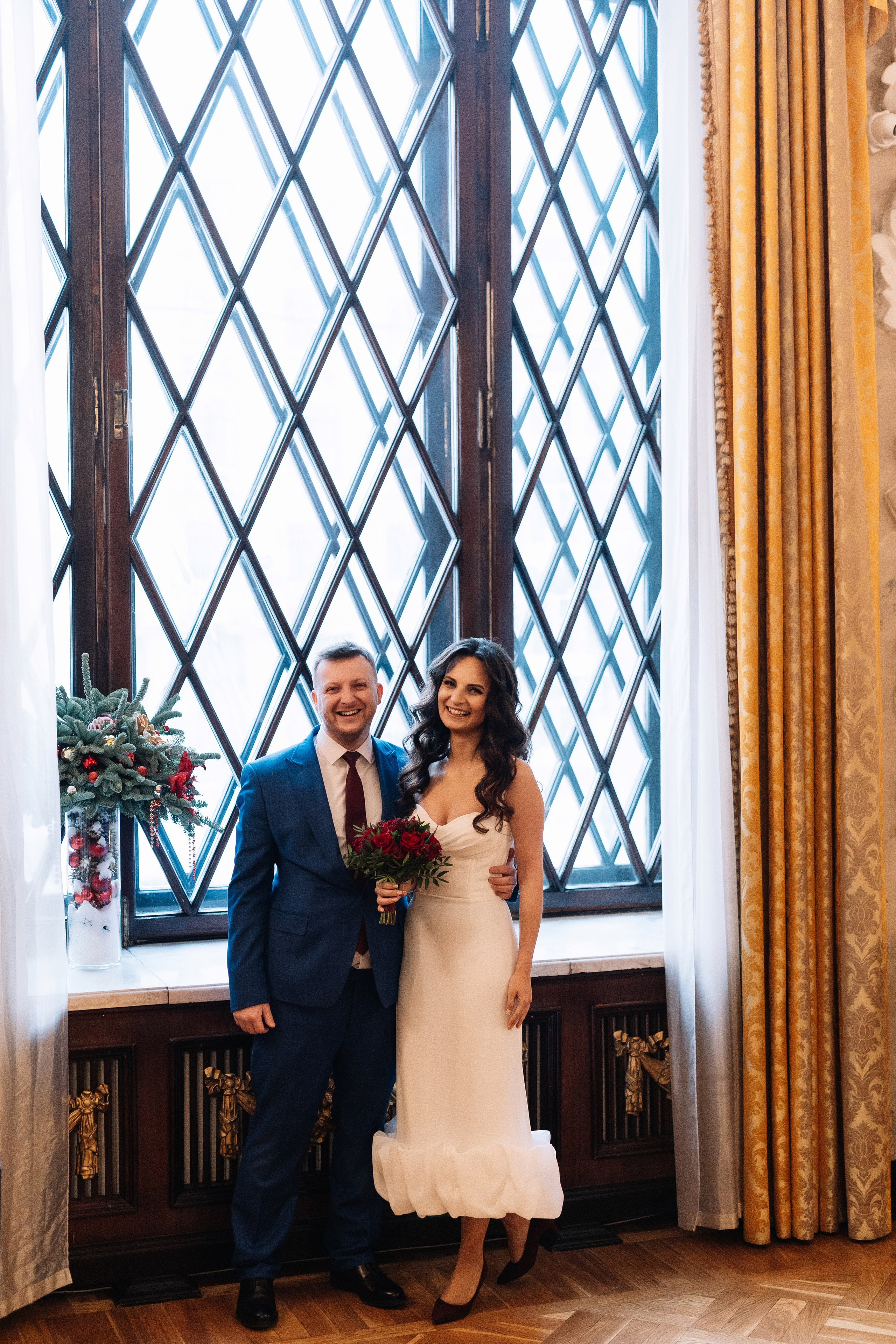 Свадебная фотосессия Лилии и Романа, прогулка в центре Москвы. Свадебный фотограф в Тамбове Павел Четвертков