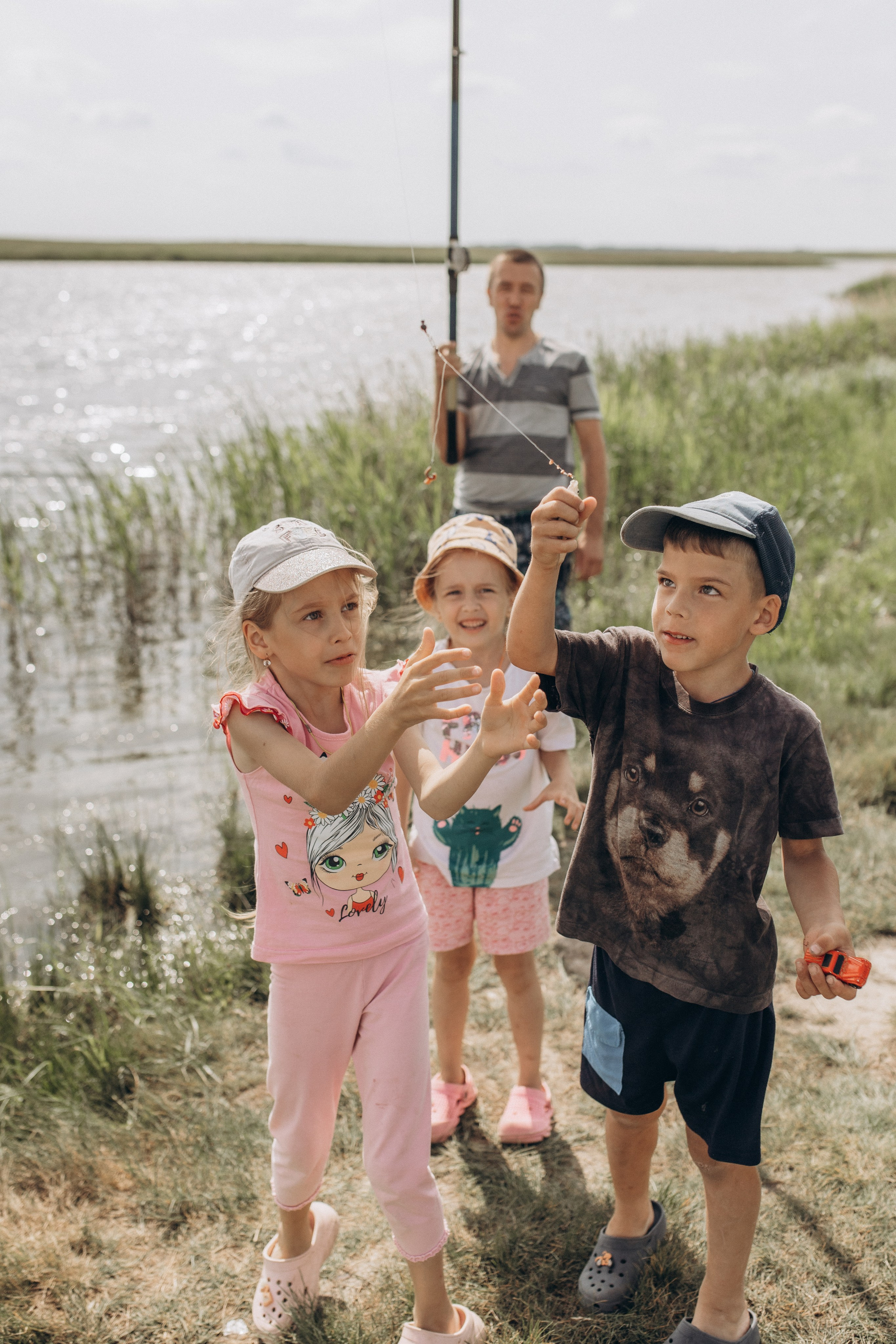 Семейная рыбалка. Семейный фотограф lifestyle в Новосибирске Елена Шпилевая