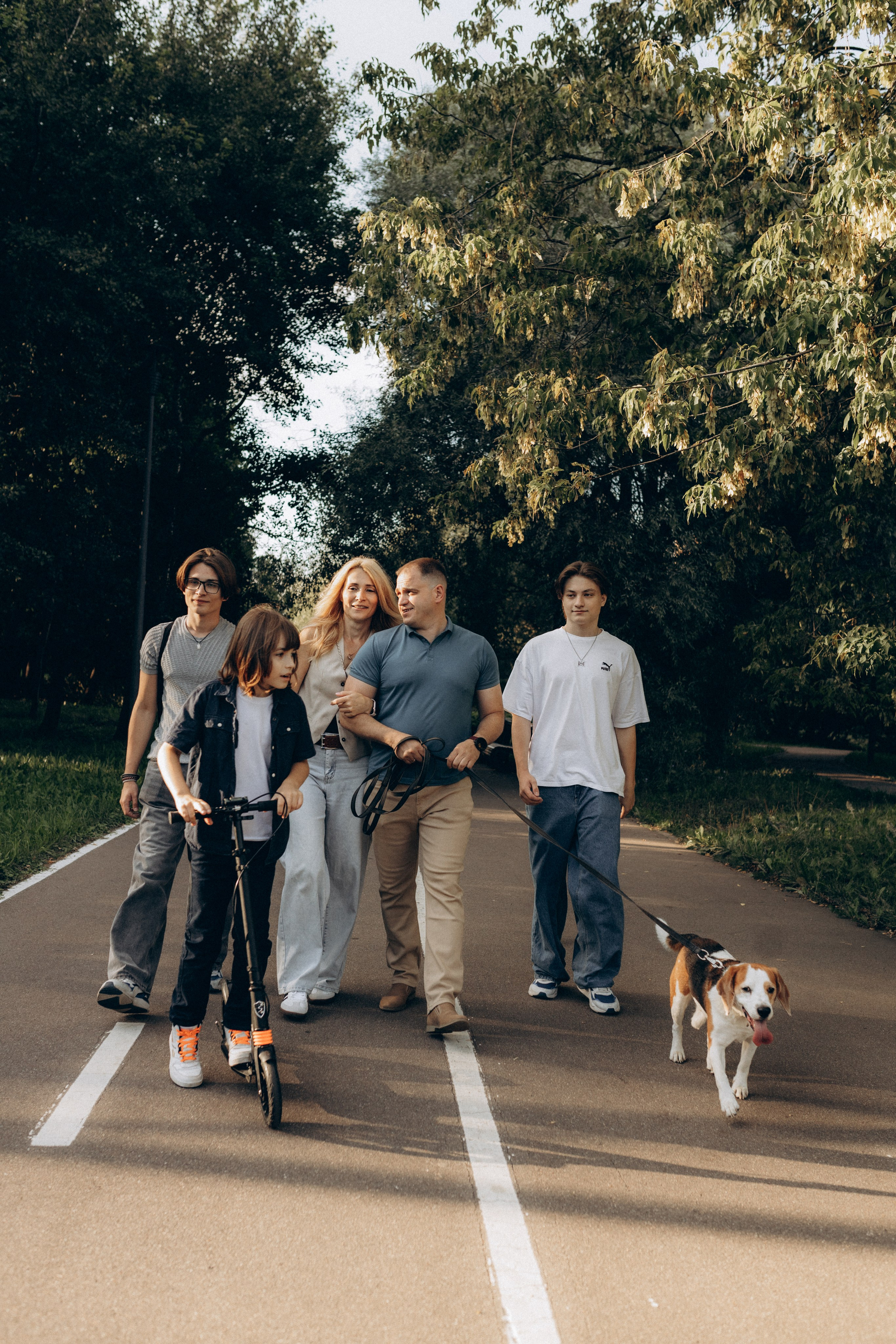 Наташа, Андрей, Эмиль, Стас, Ярослав и Арчи. Фотограф НОГИНСК, Москва, Анастасия Белая