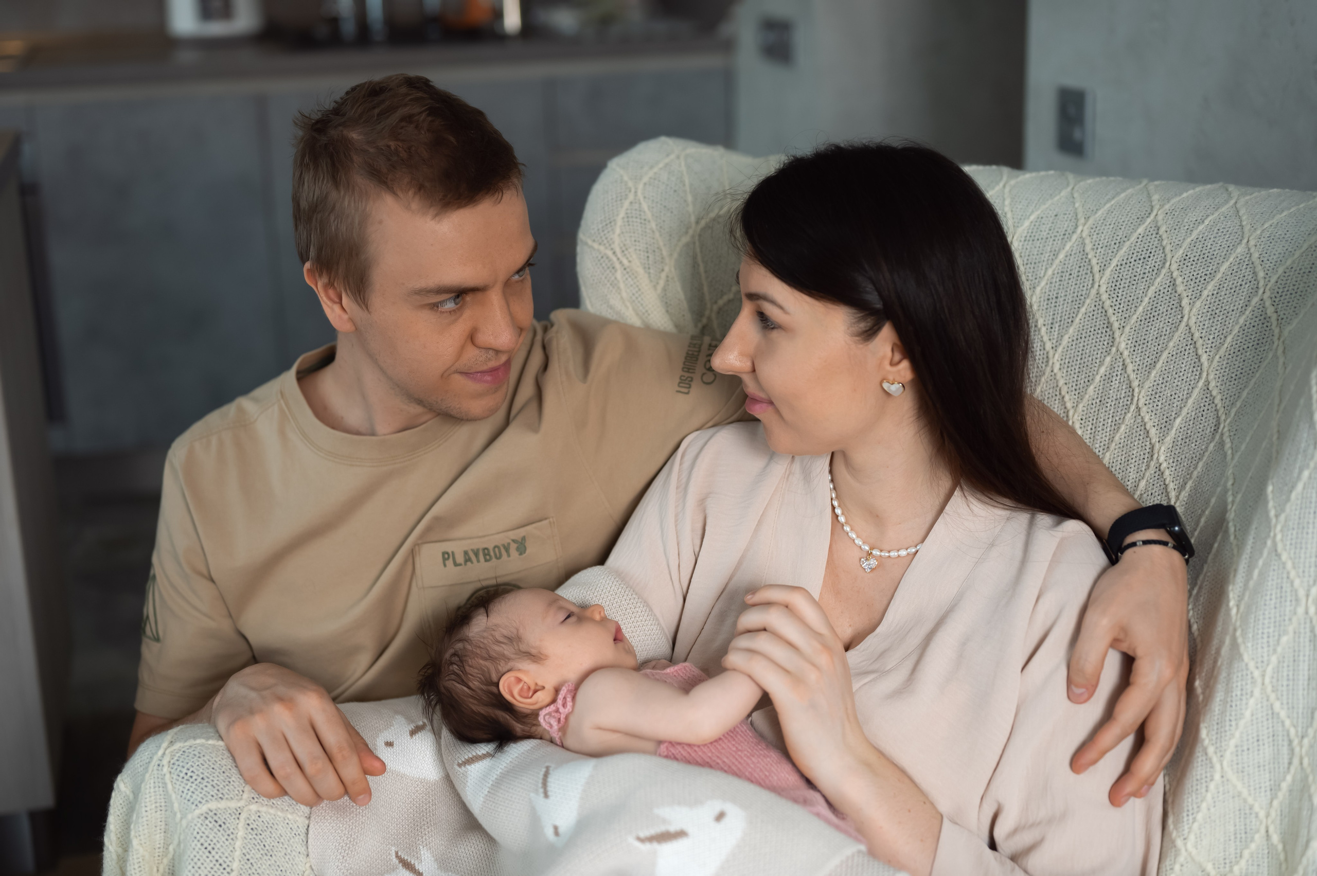 Натуральный ньюборн. Фотограф новорождённых Ольга Ушакова Москва