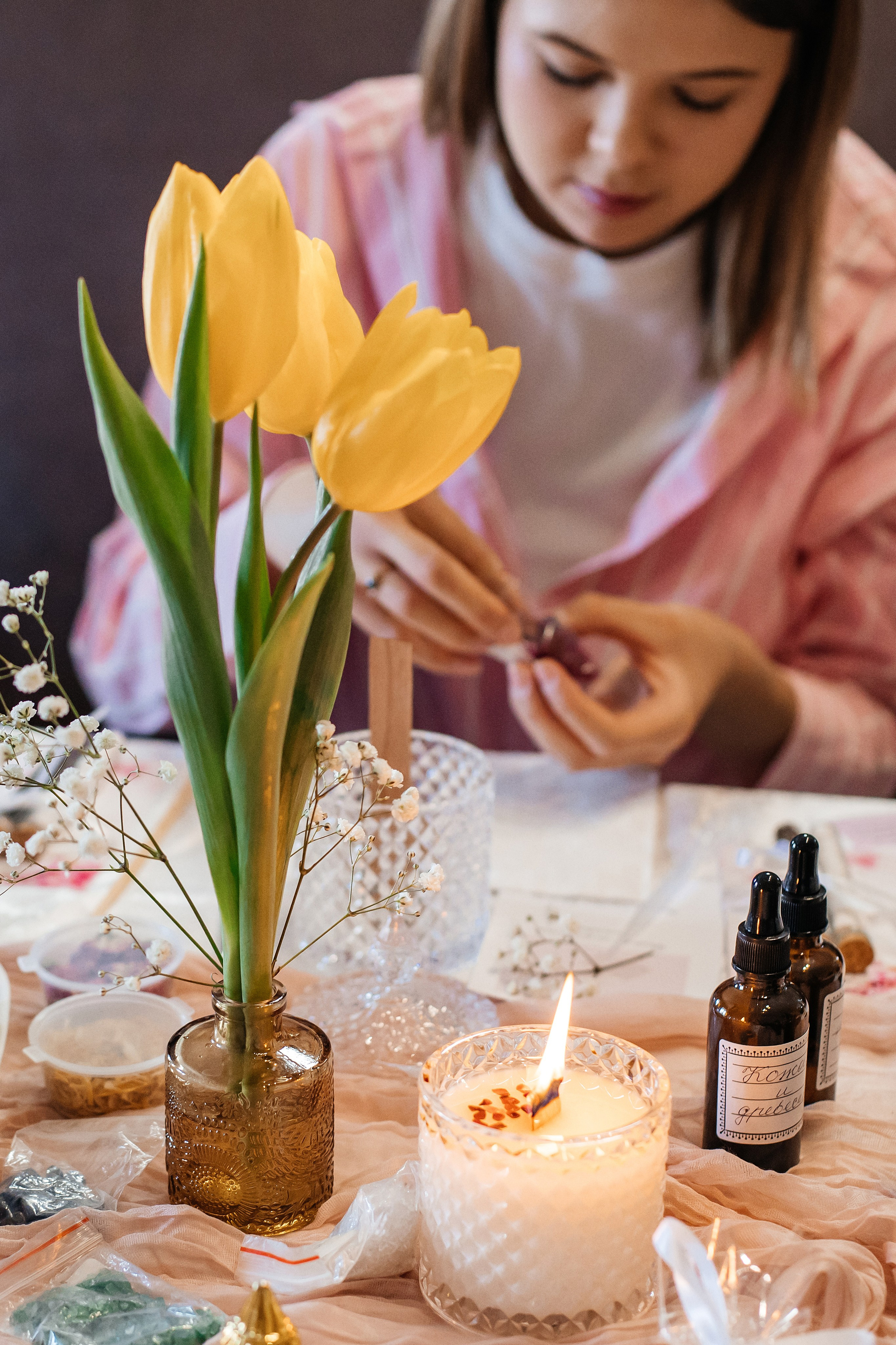 Девичник и свечеварение. Екатерина Ярковая фотограф