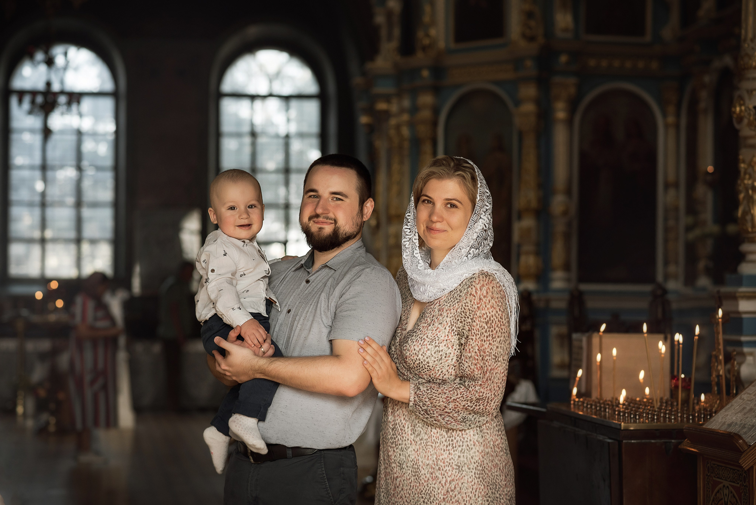 Крещение Ивана _ Храм Преображения Господня. Семейный фотограф в Ростове-на-Дону Татьяна Литвинова