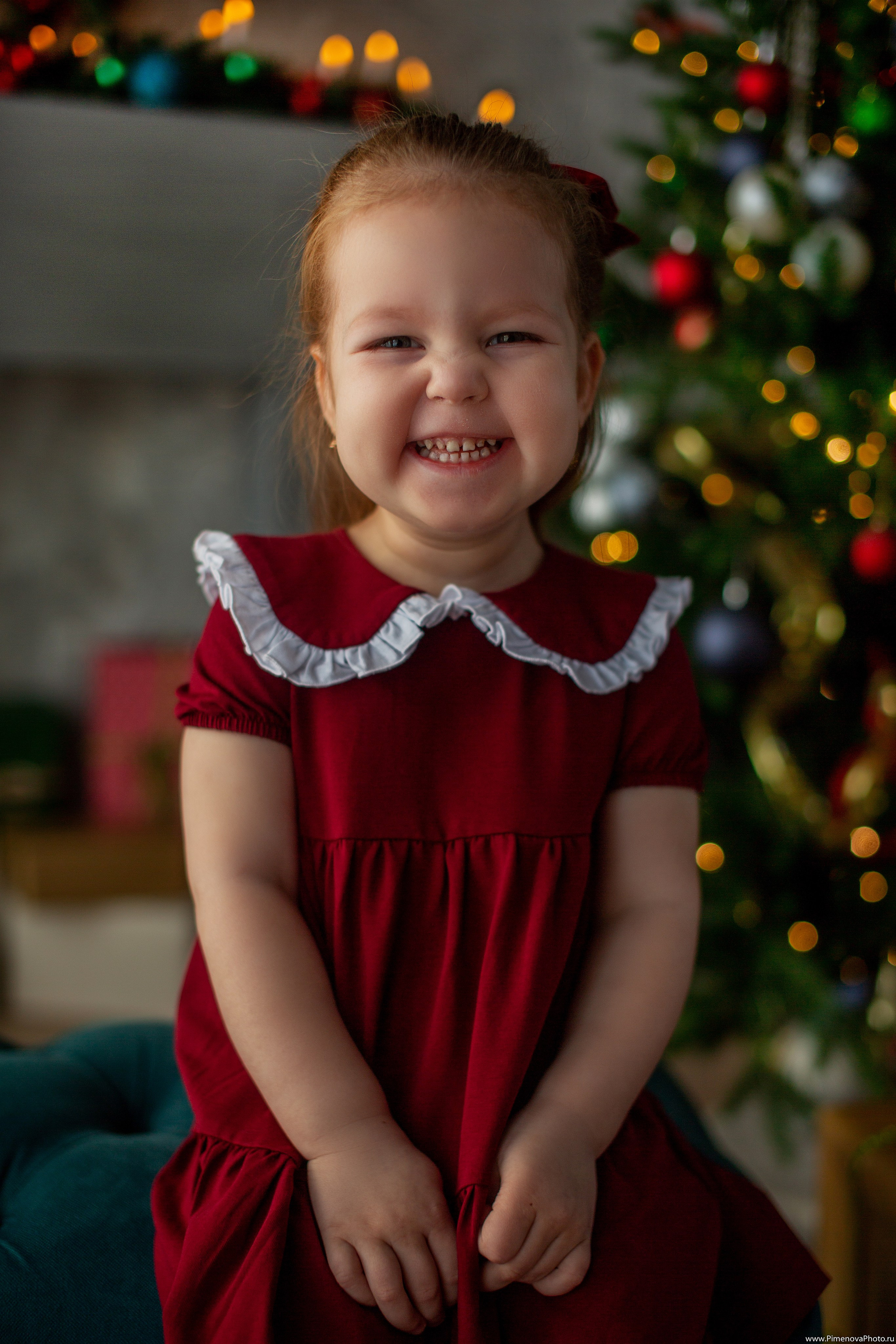 Новогодняя сказка Есении, 2024. Семейный и детский фотограф в Петрозаводске