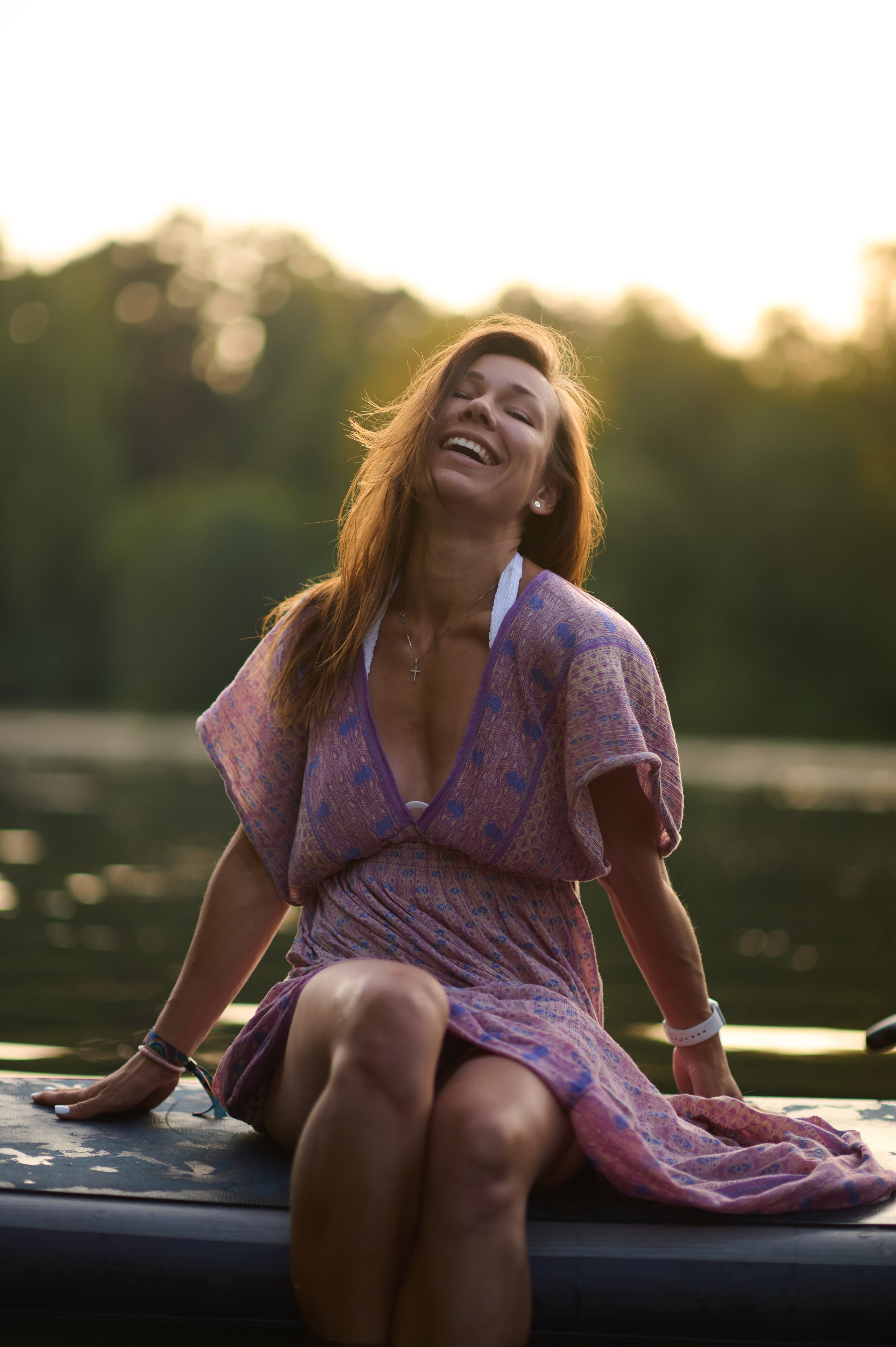 Илона. Фотосъемки на сапах, Москва. Сплавы на сапах