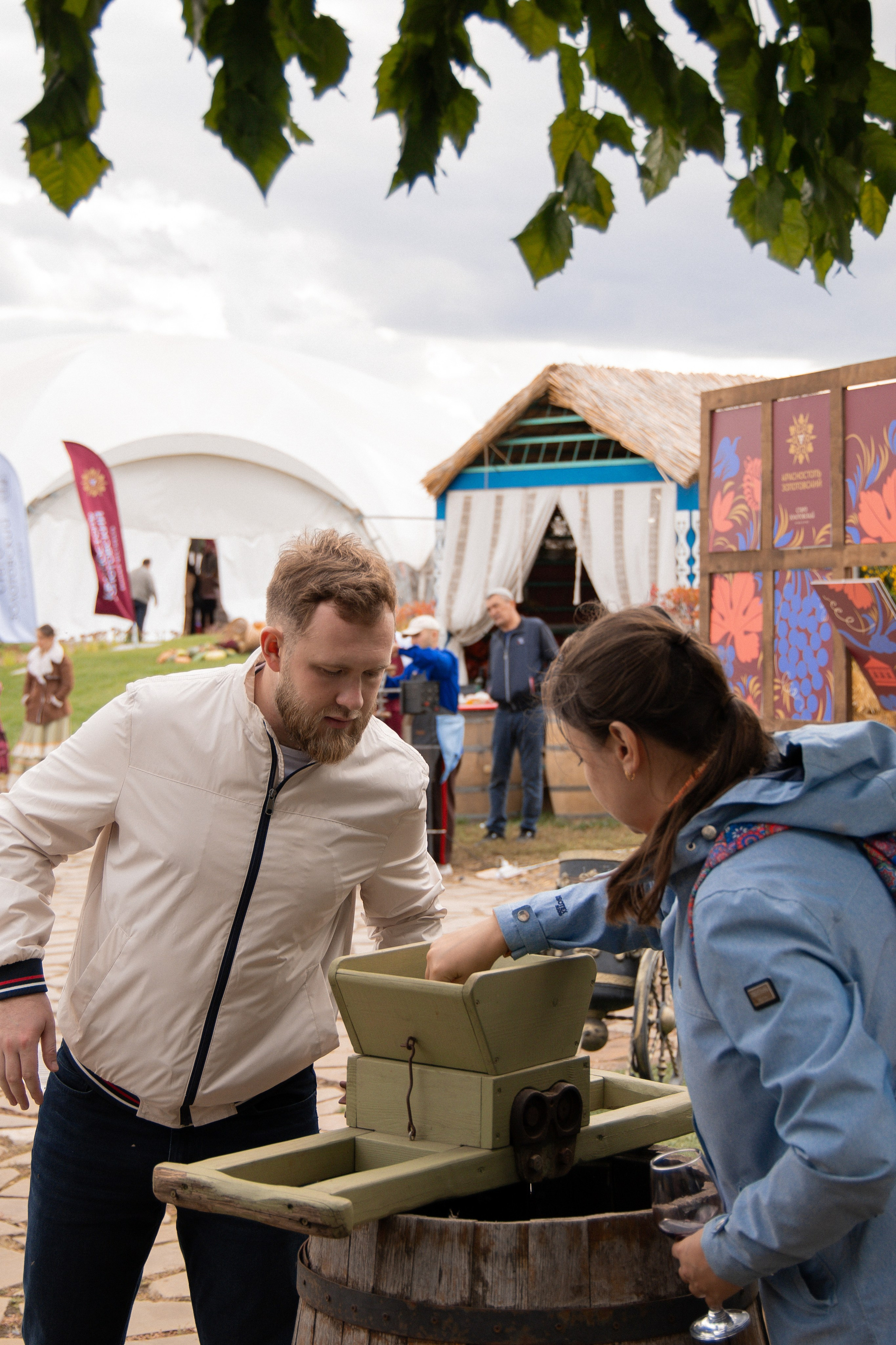 «Красностопъ Золотовский» третий винный фестиваль. Анна Рышкевич