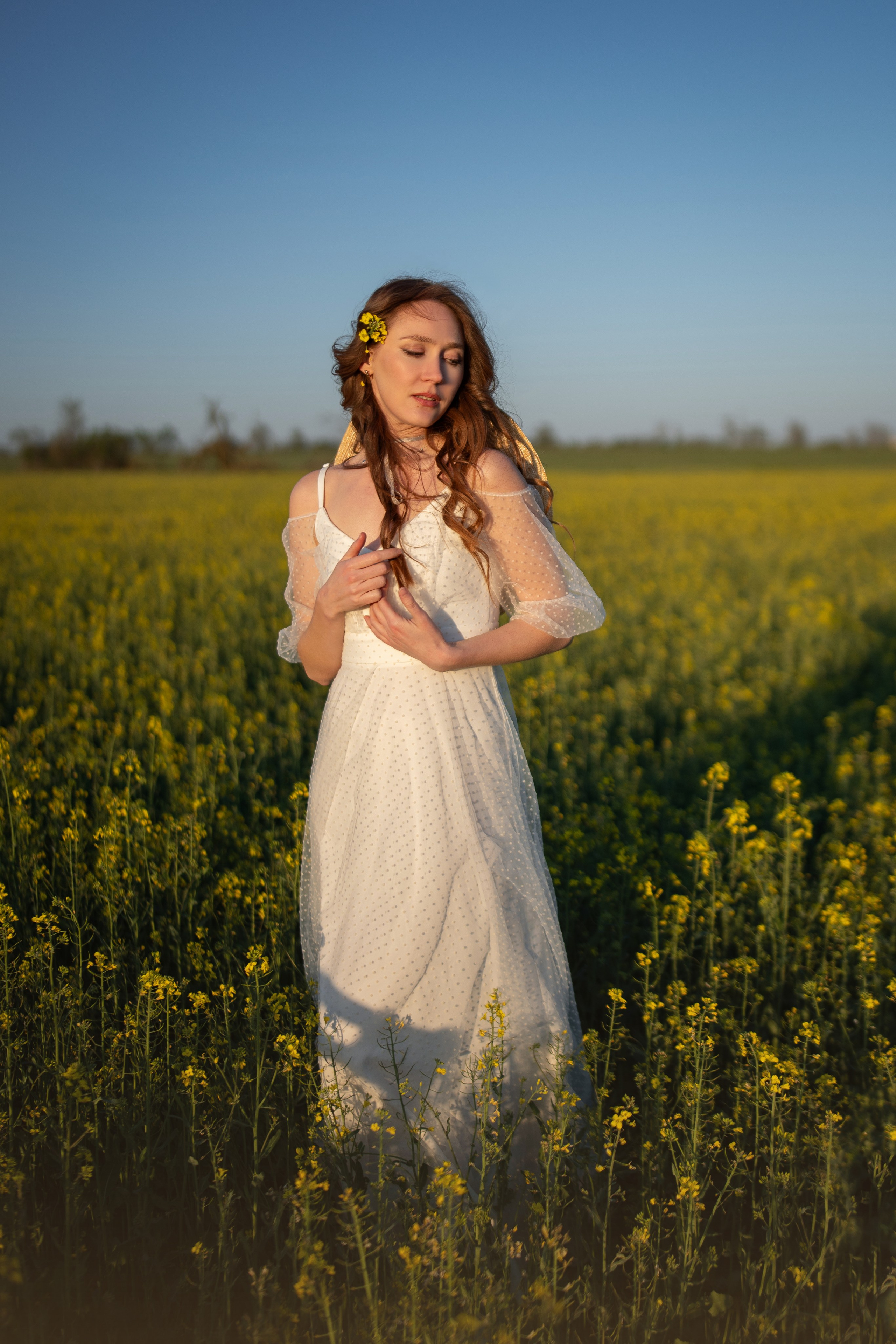 Фото в рапсовых полях. Семейный фотограф в Севастополе и Крыму Александра Погребняк
