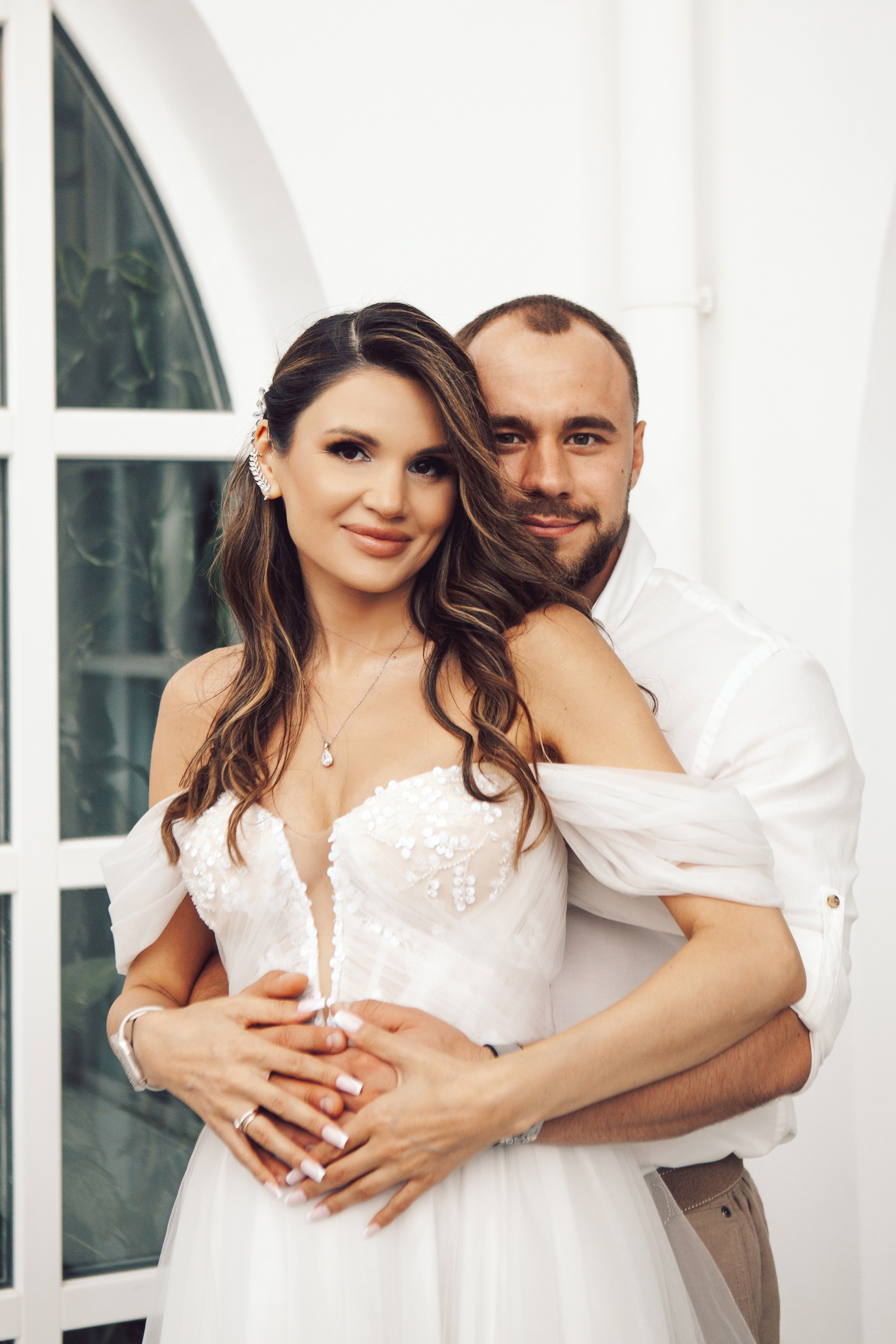 Молодожены в павильоне космонавтики и авиации №34 на вднх и в ресторане московское небо. Фотограф Ольга Ефремова