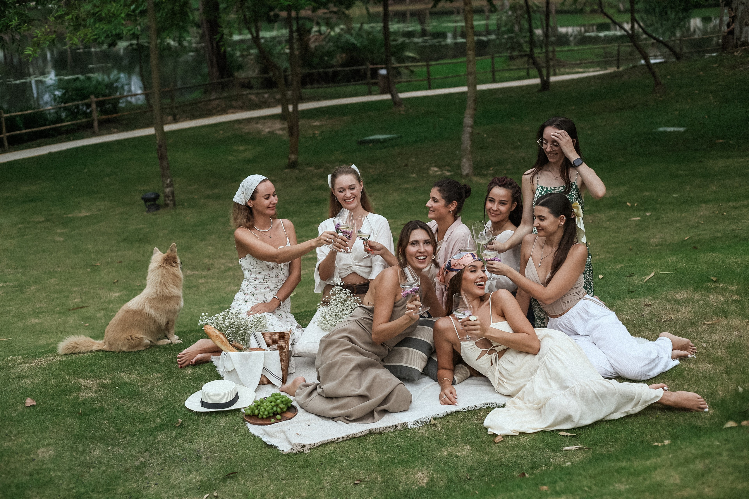 Винный Девичник в стиле Прованс. Фотограф и видеограф Анна Домашенко