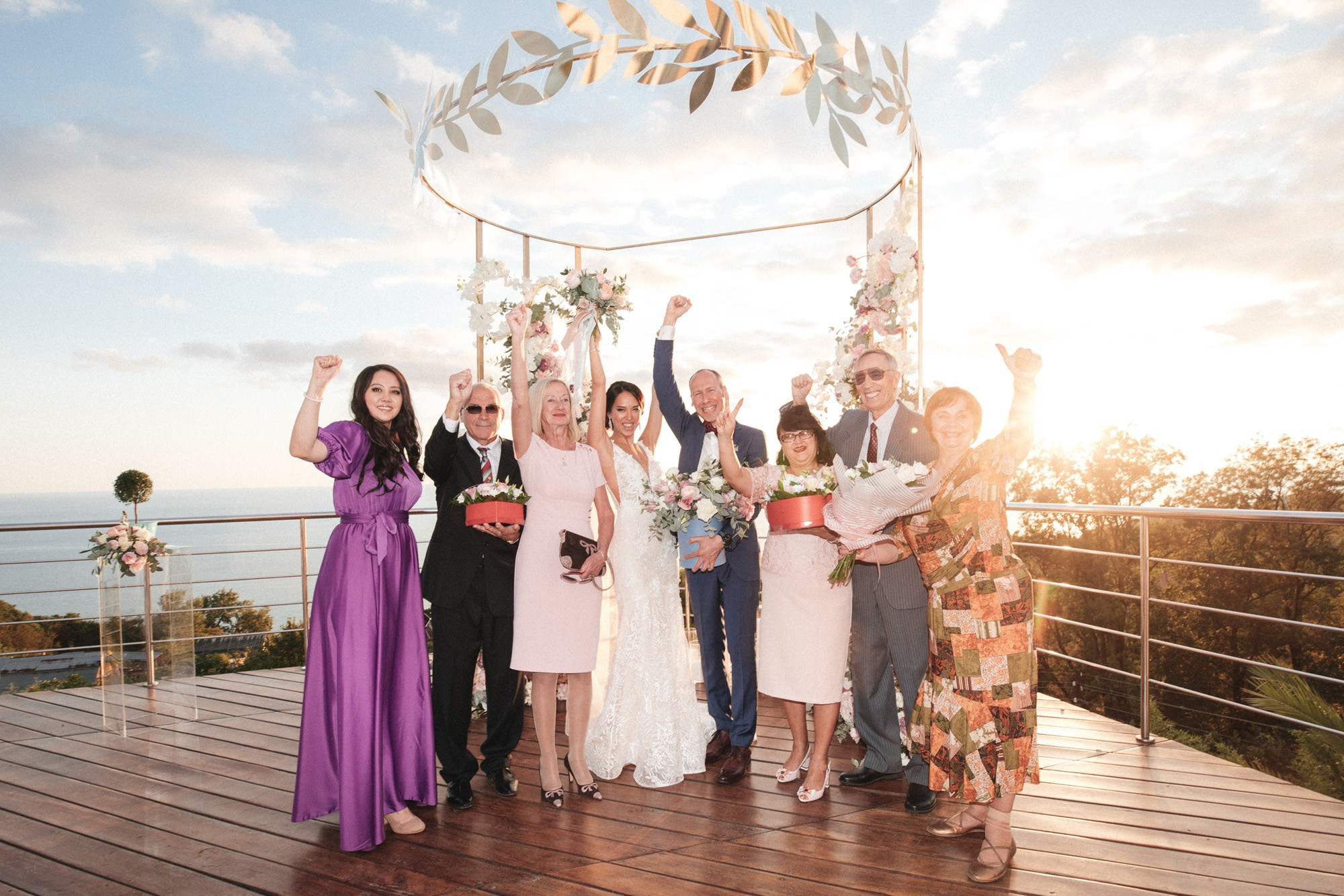 Свадебная фотосессия на вилле в Сочи. Свадебный, репортажный фотограф Дмитрий Макарченко