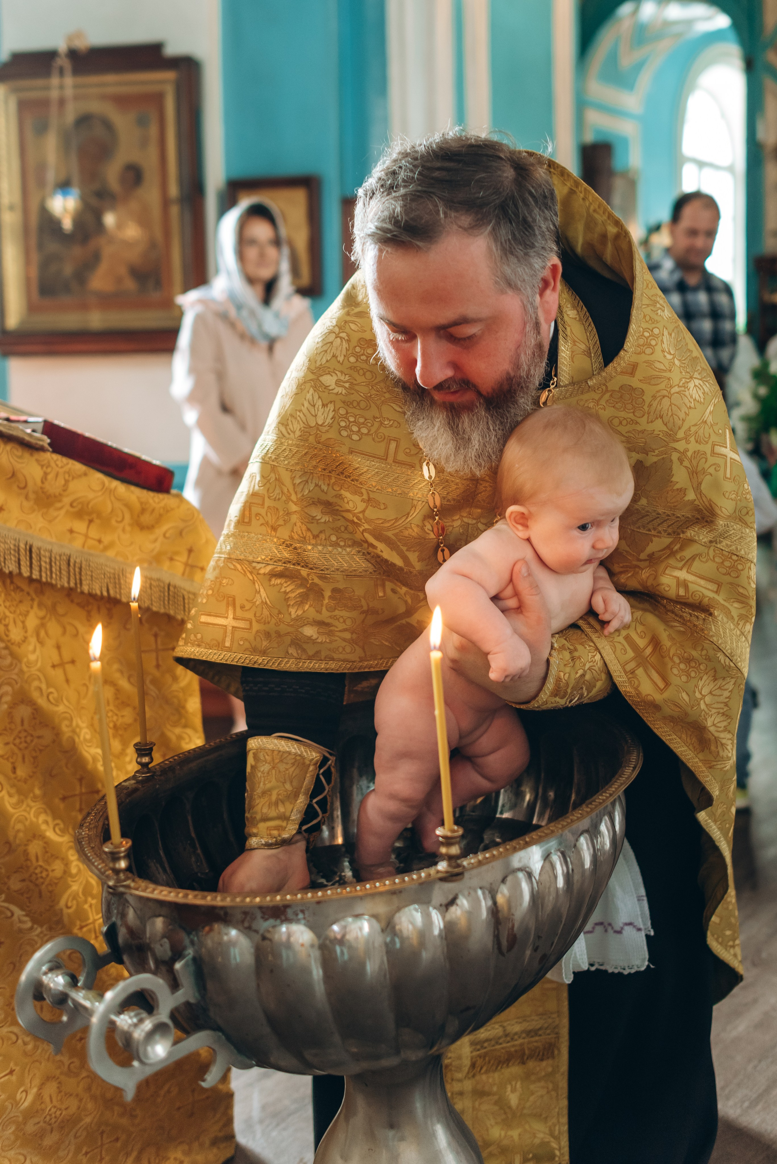 Крещение. Фотограф Кирилл Друлин