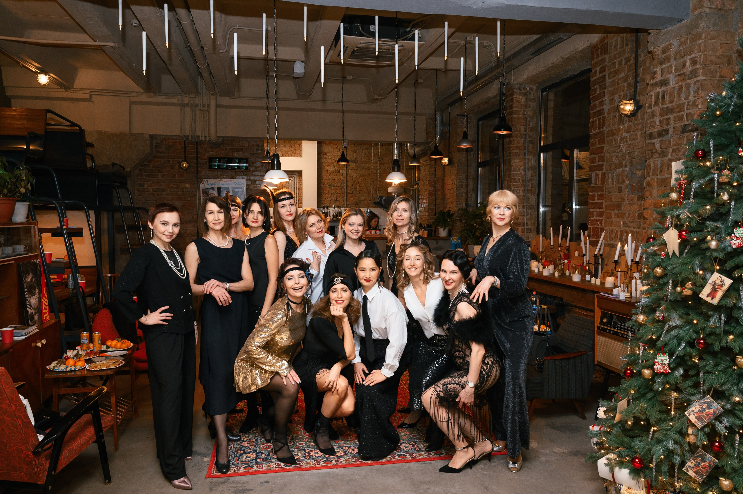 Корпоратив школы танцев в стиле «Мафия». Wedding and family photographer USA