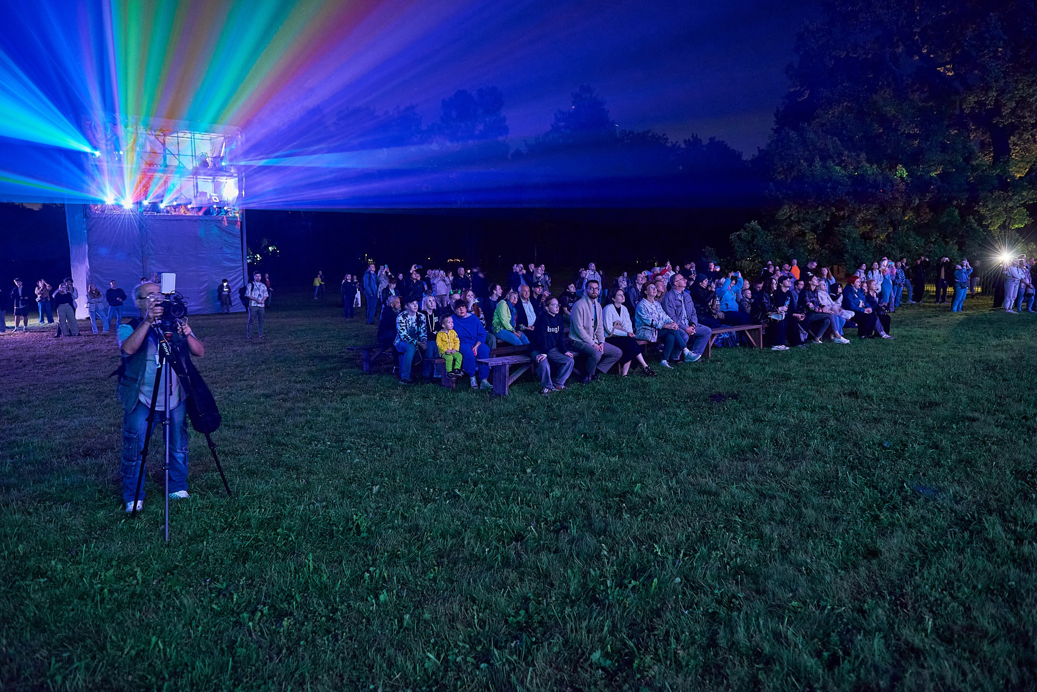 Ночь света 2024 Гатчина. Иван Ступа, репортажный фотограф в Санкт-Петербурге и Ленинградской области