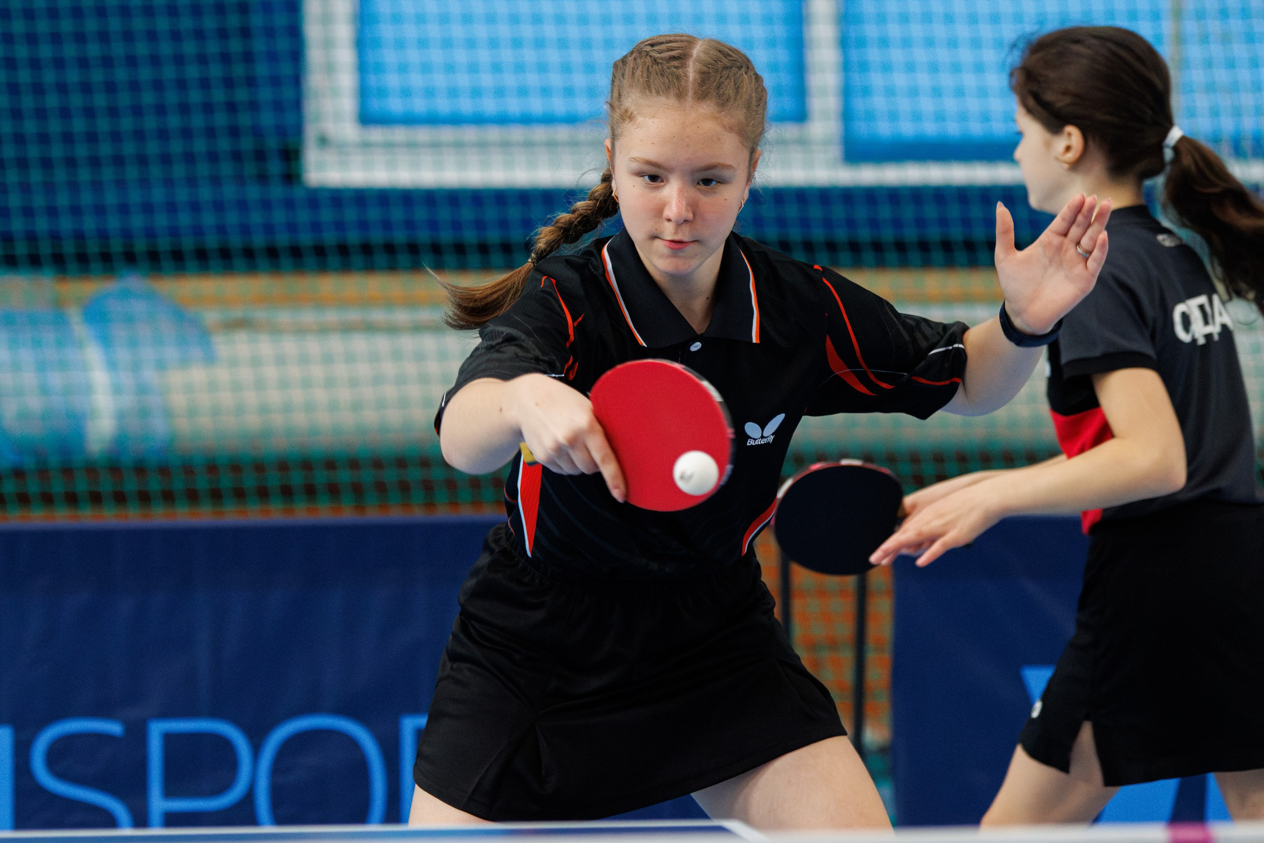 Настольный теннис. Спортивный фотограф Вадим Добедченков