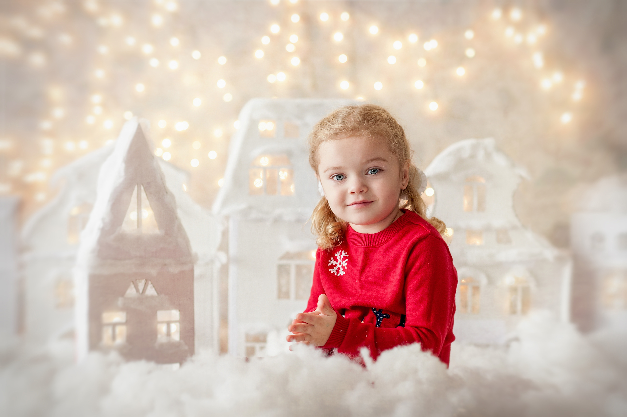 Новогодняя детская фотосъемка в фотостудии в Иркутске