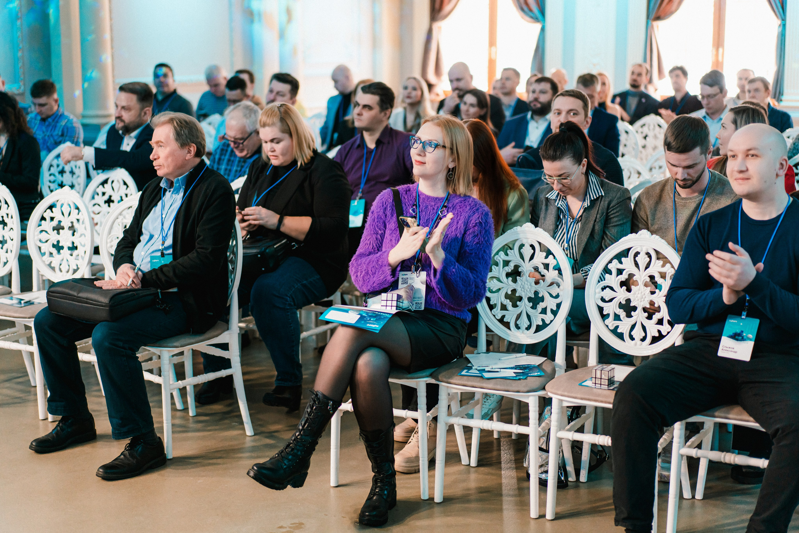 Репортажные фотографии делового мероприятия платформы AXOFT. Репортажный фотограф в Санкт-Петербурге Никита Лу