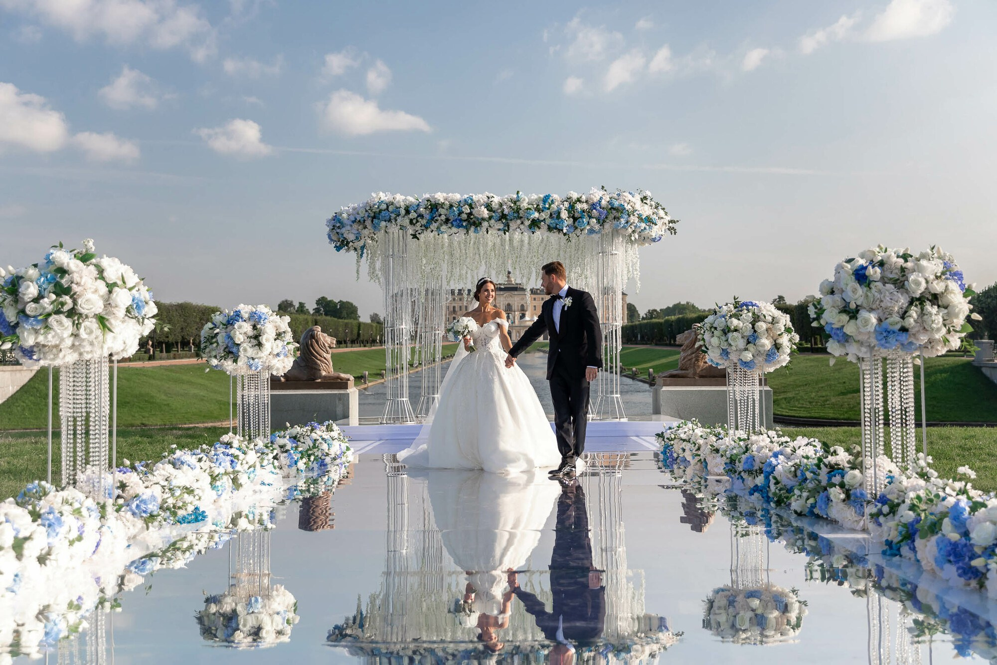 Свадьба в Константиновском дворце. Свадебный фотограф в Санкт-Петербурге и Москве Андрей Нестеров