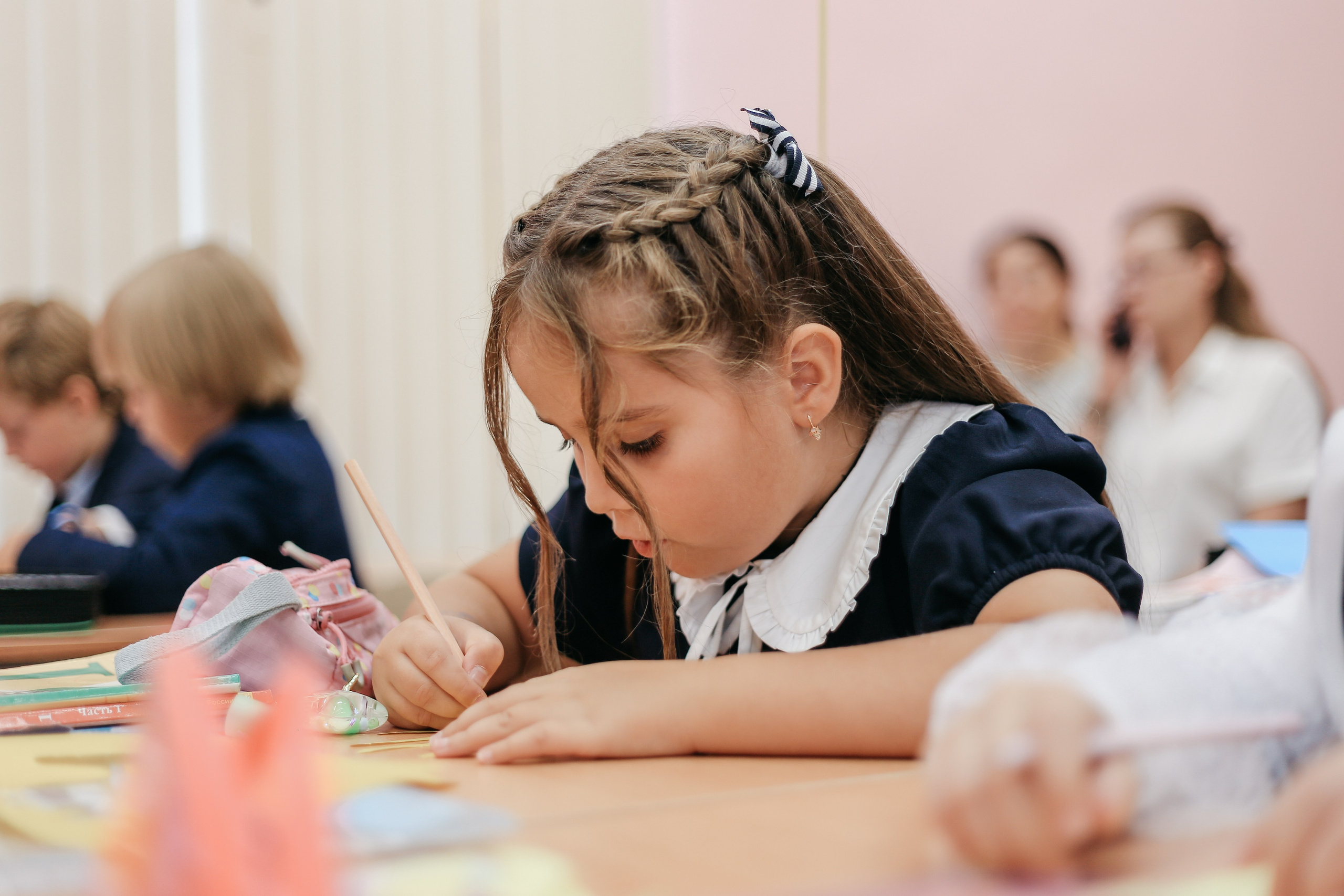 Марфуша — первоклассница. Антонина Морозова, профессиональный семейный фотограф видеограф